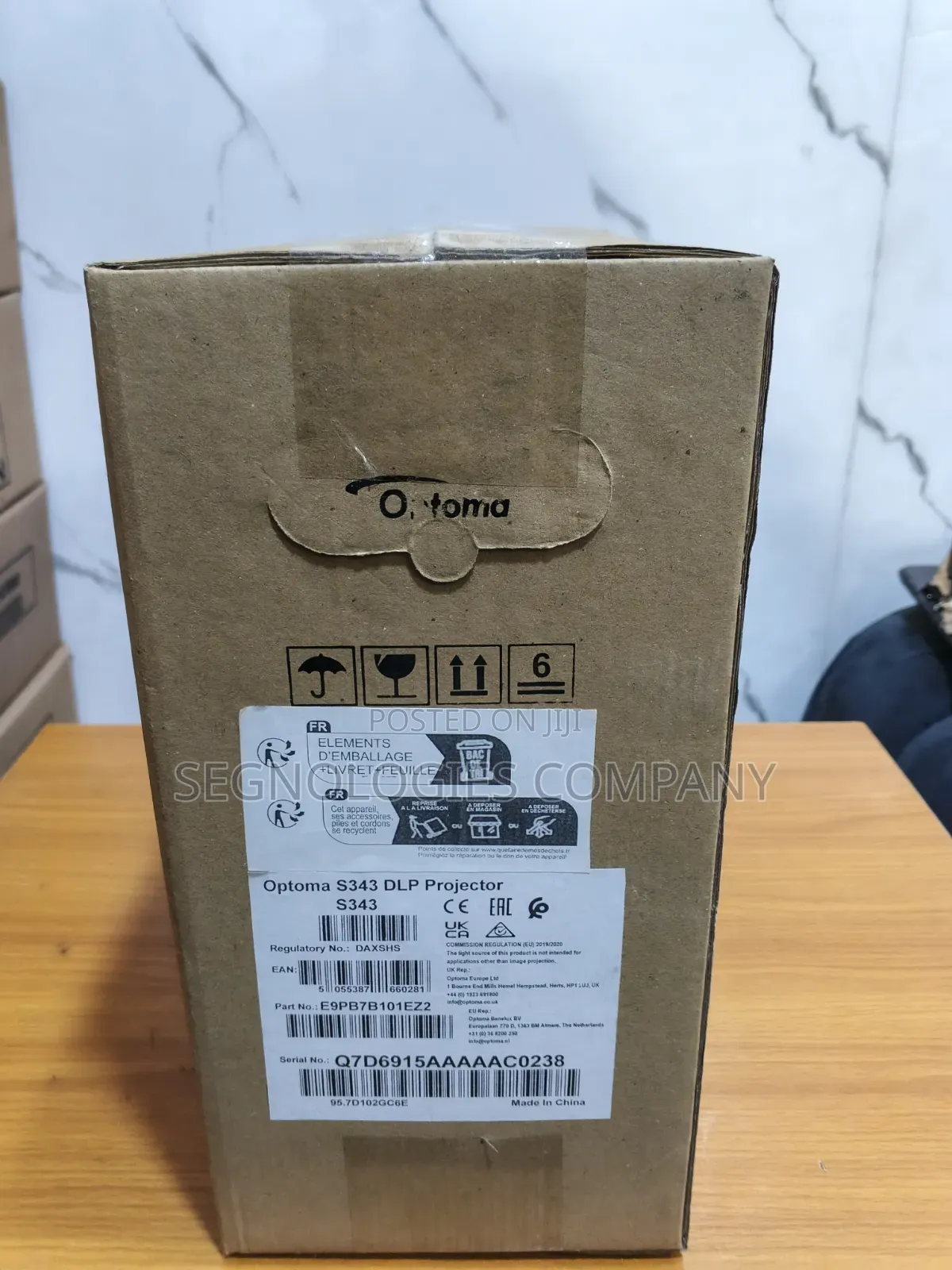 Optoma S343 3600 Lumens 3d Ready DLP Projector