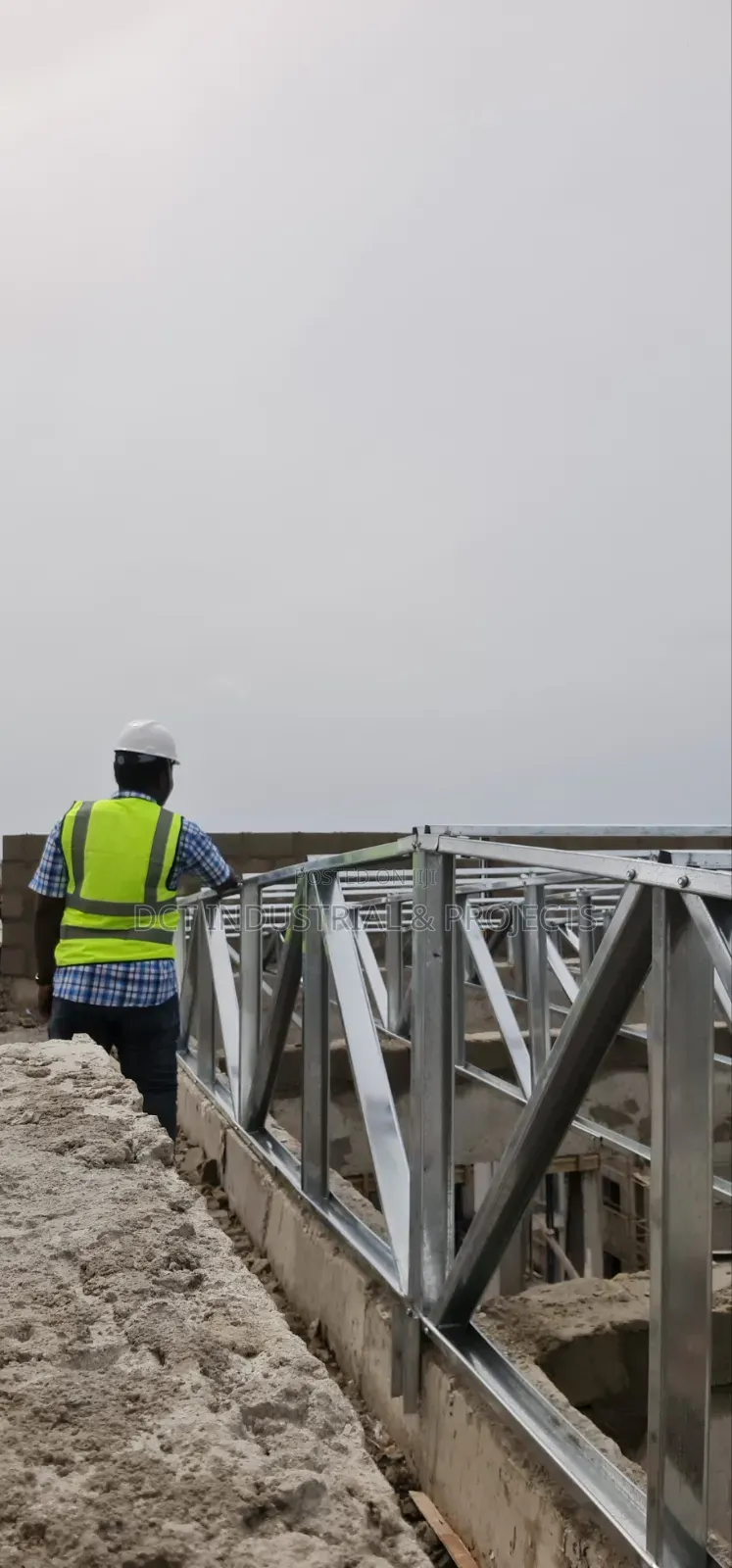 Steel Roof Trusses Constructions / LGS Fabrications