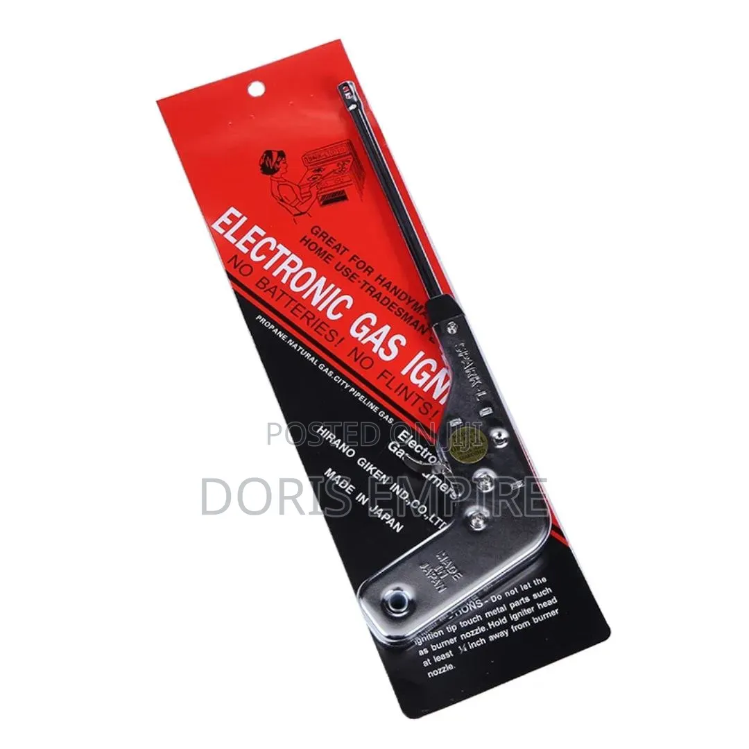Stainless Steel Electronic Spark Ignitor Gas Lighter.