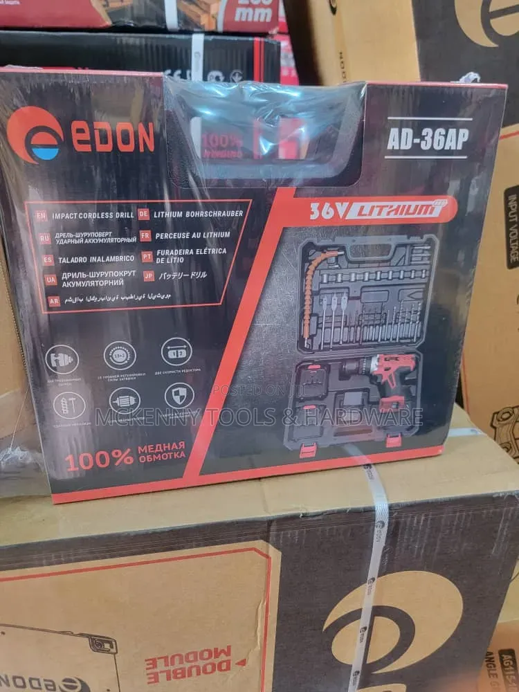 Edon 36v Cordless Drill