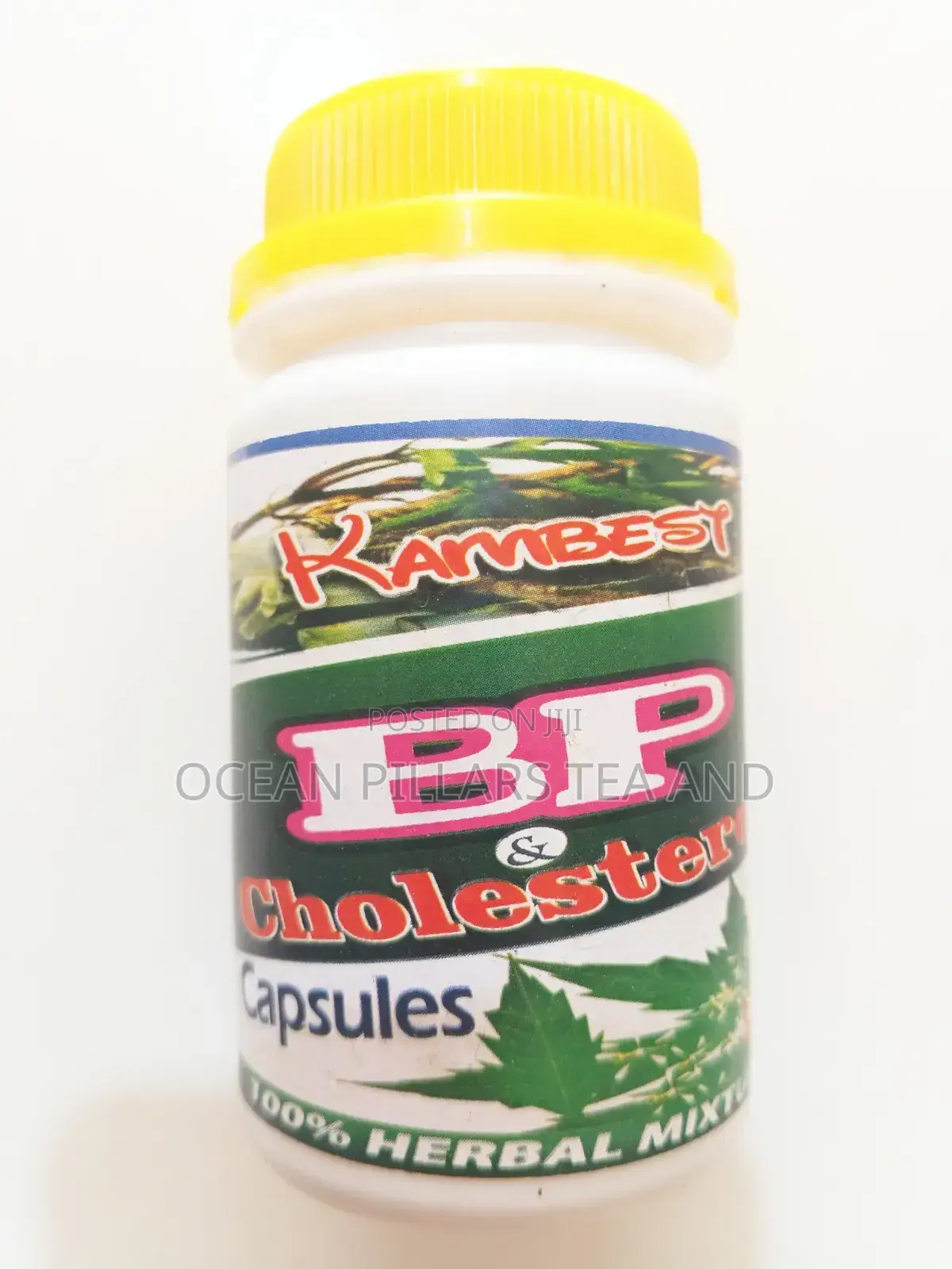 Kambest Bp Cholesterol Capsules 100% Herbal