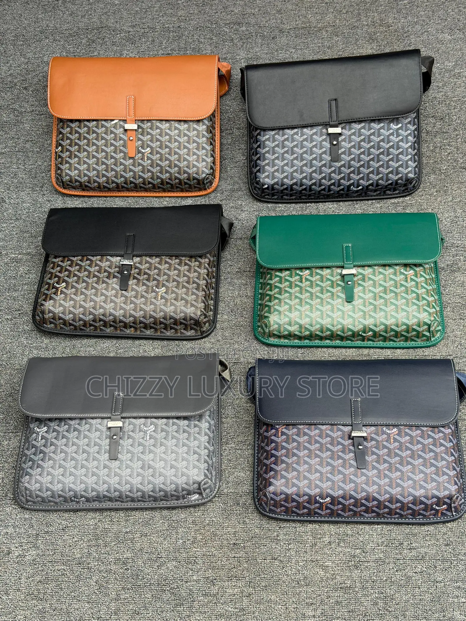Goyard Quality Luxury Men Cross Bag