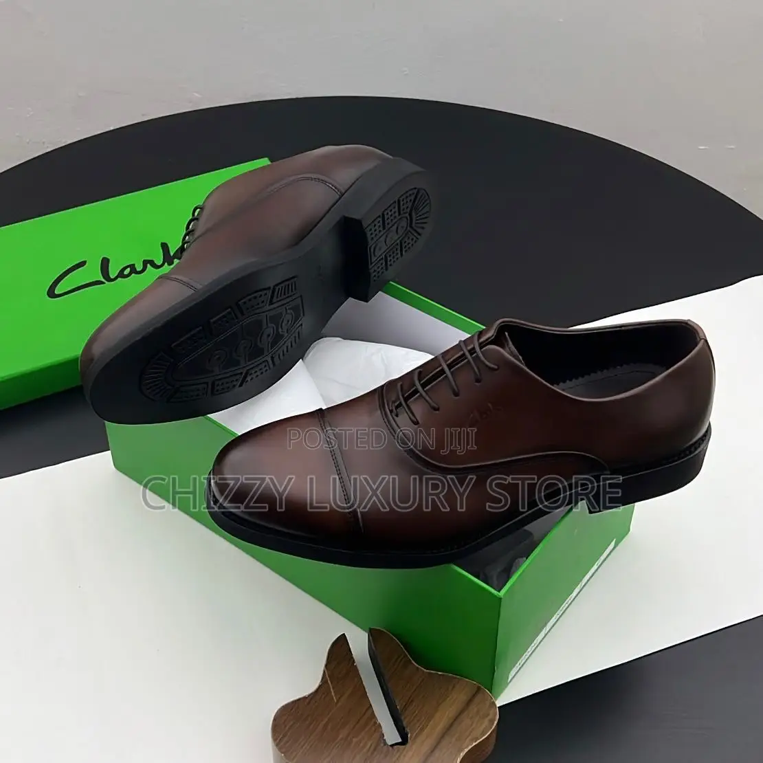 Clarks Quality Luxury Men Genuine Leather Cooperate Shoe