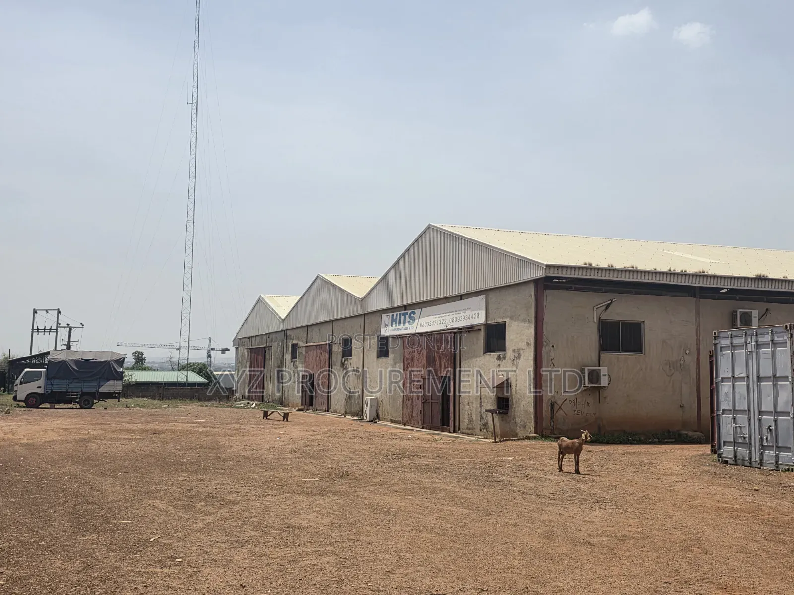 6,000 SQM Warehouse on 2 Hectares Land for Sale