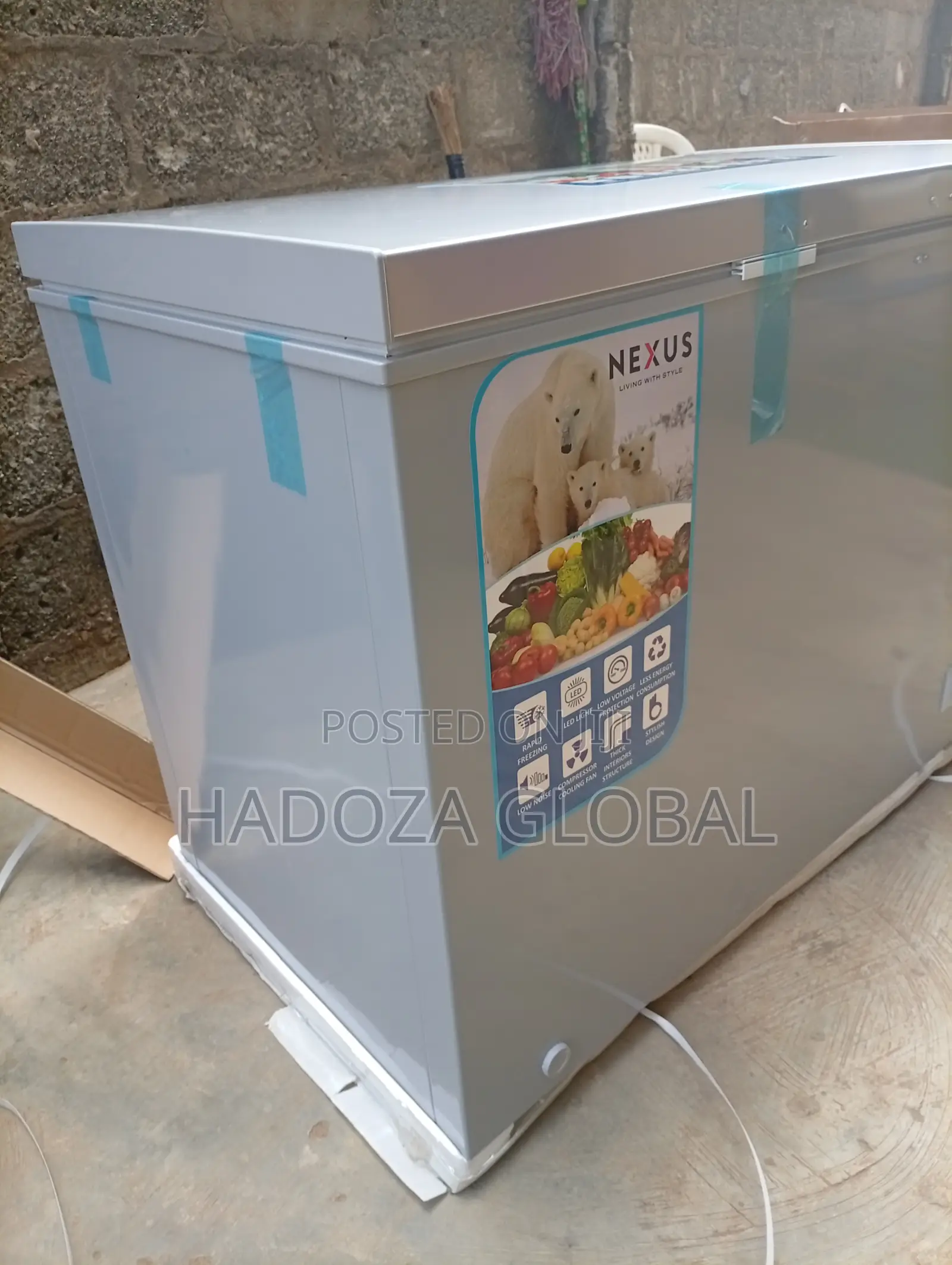 Nexus 400g Chest Freezer – Compact Design With Maximum Storage