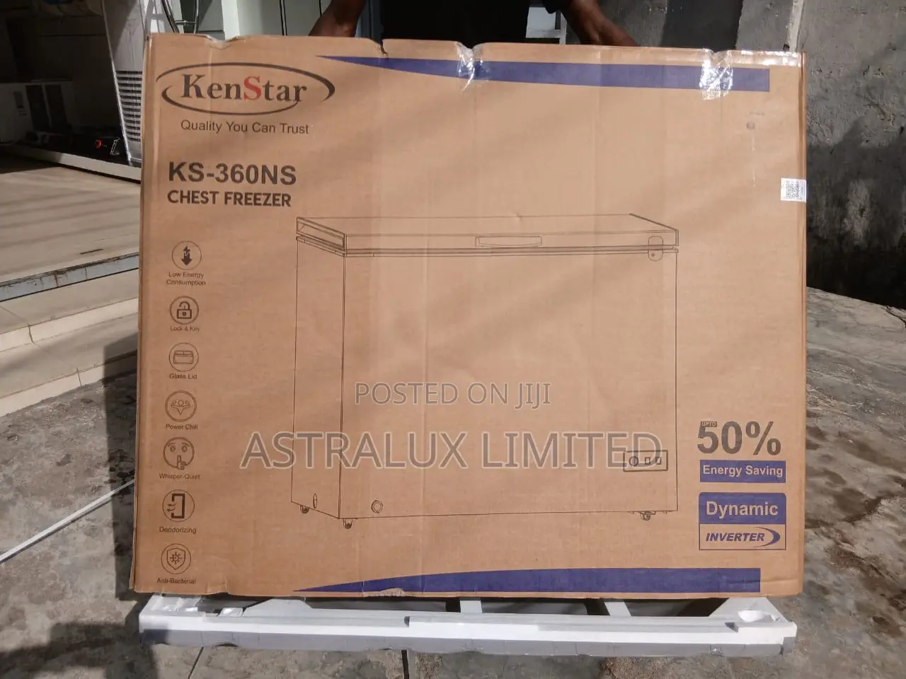 Kenstar Inverter Freezer Ks360n