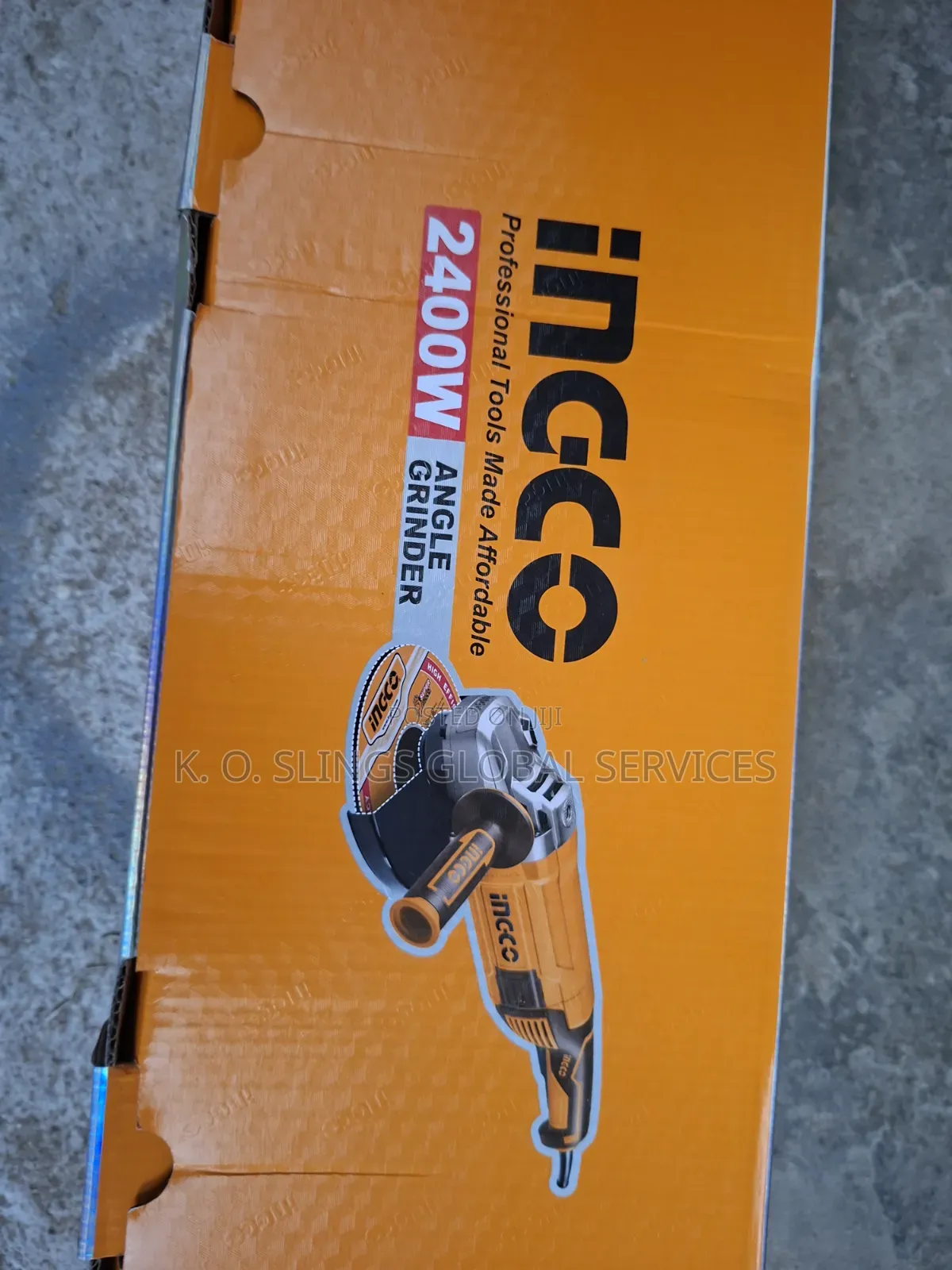 Ingco Angle Grinder (2400w) Machine