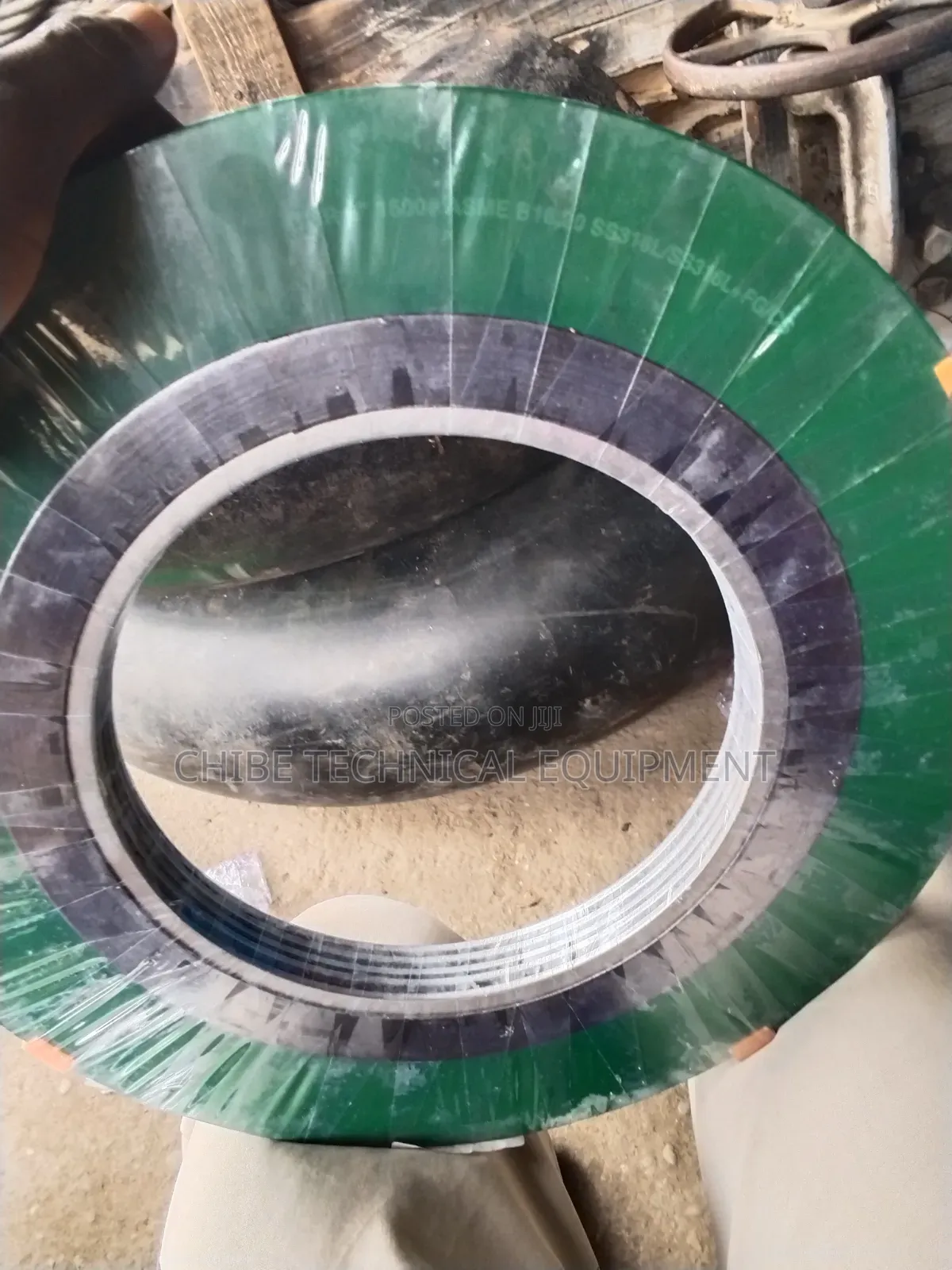 8"X1500 Spiral Wound Gasket 316 Inner Ring