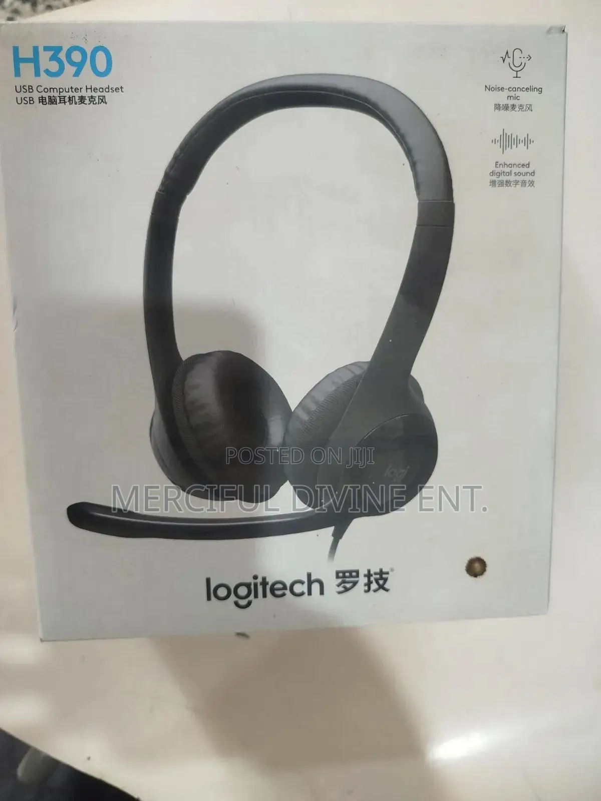 Logitech H390 Headset Usb