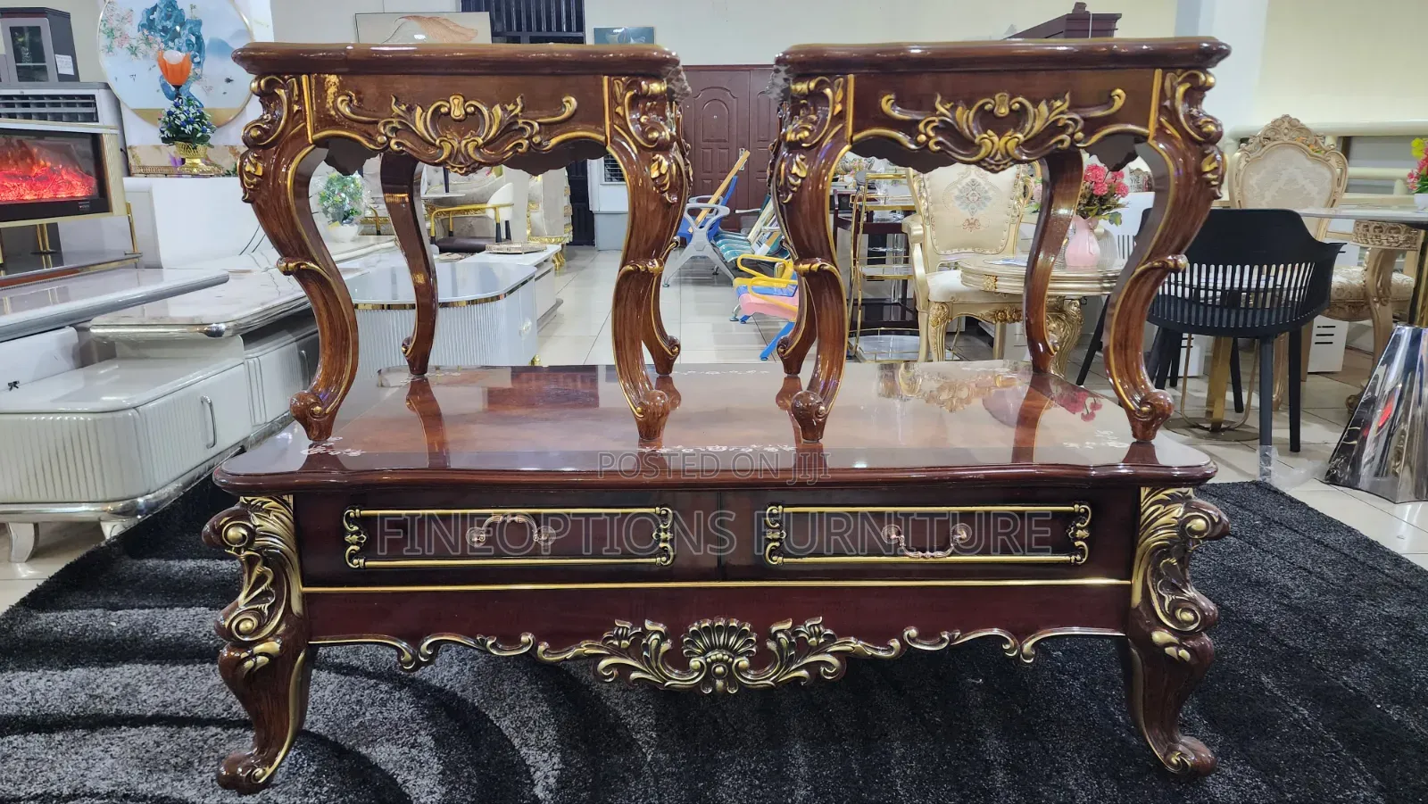 The Mahogany Estate Table (3-in-1 Set)