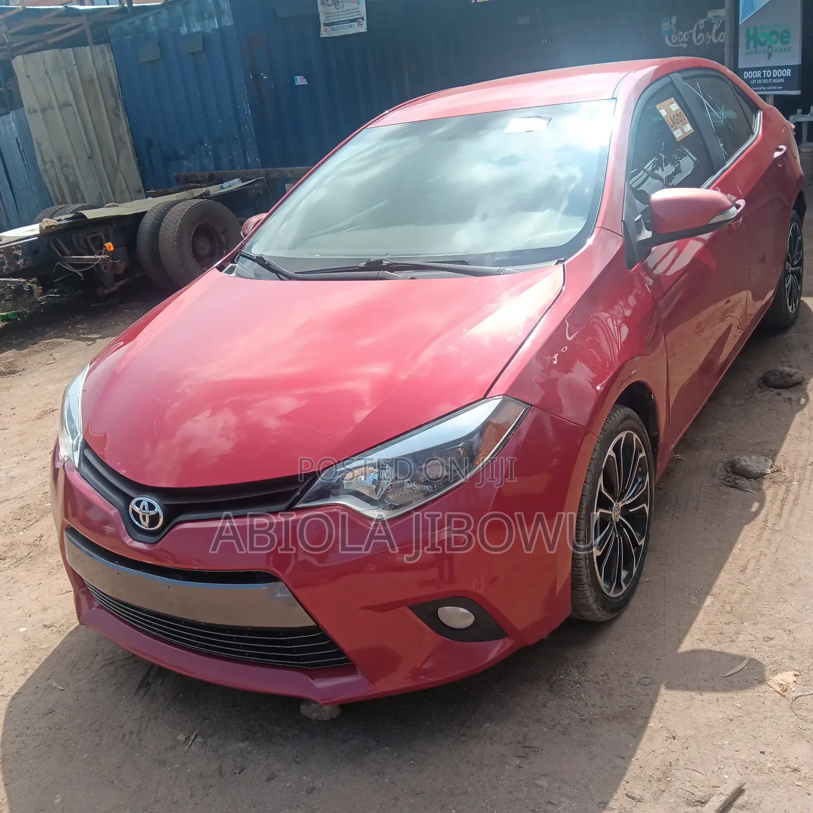 Toyota Corolla S 4dr Sedan (1.8L 4cyl CVT) 2014 Red