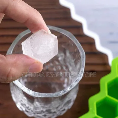 37 Cells Silicon Ice Cube Tray With Sealing Lid