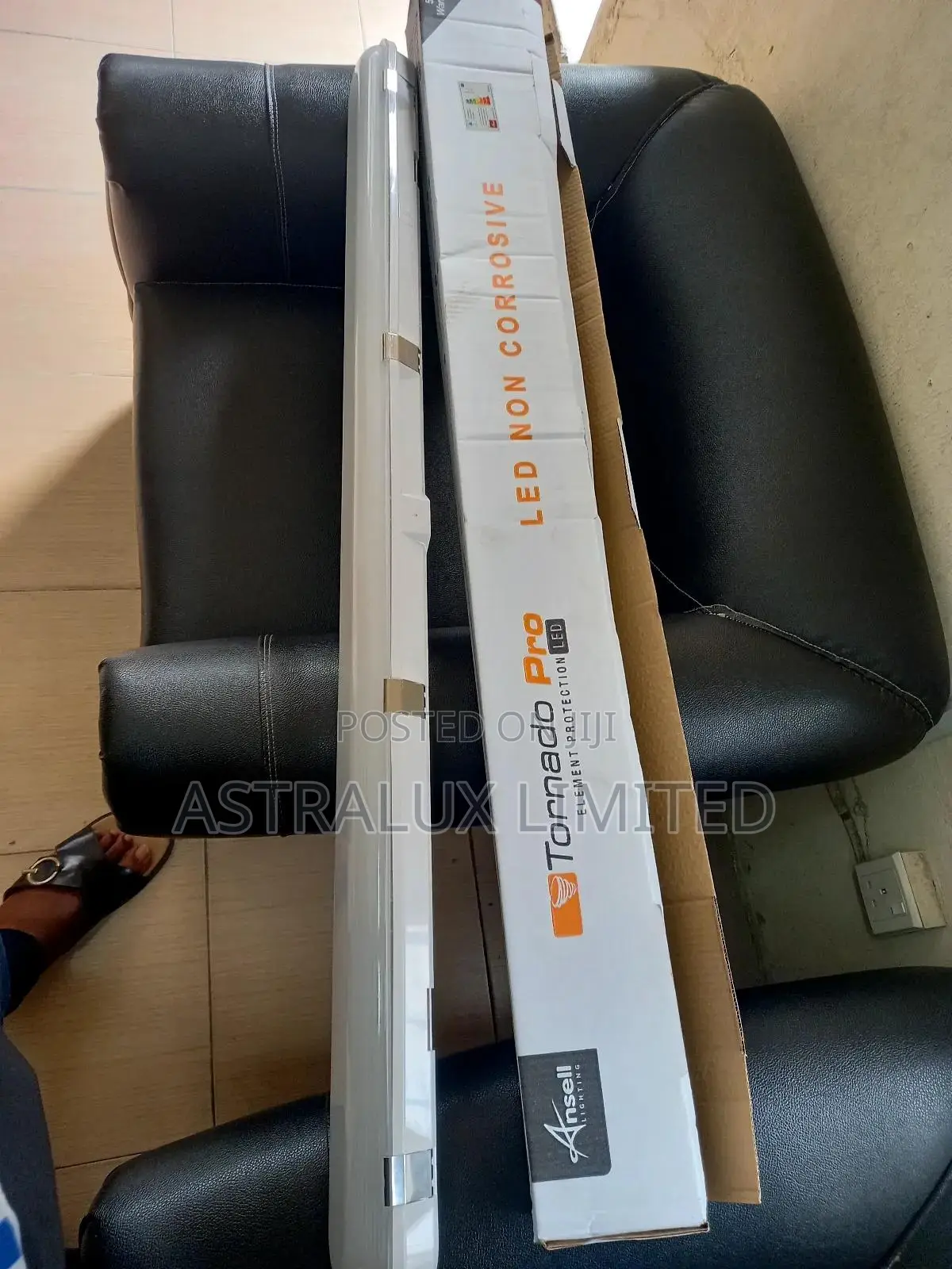 Ansell 4ft Double Led Tornado Pro Weatherproof Fitting