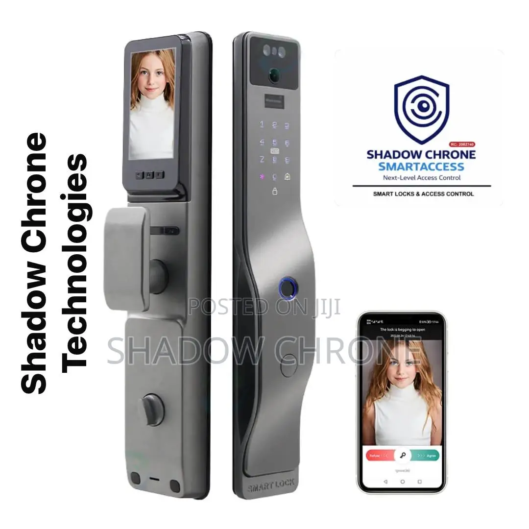 Smart Door Lock With Fingerprint, Card Emergency Key