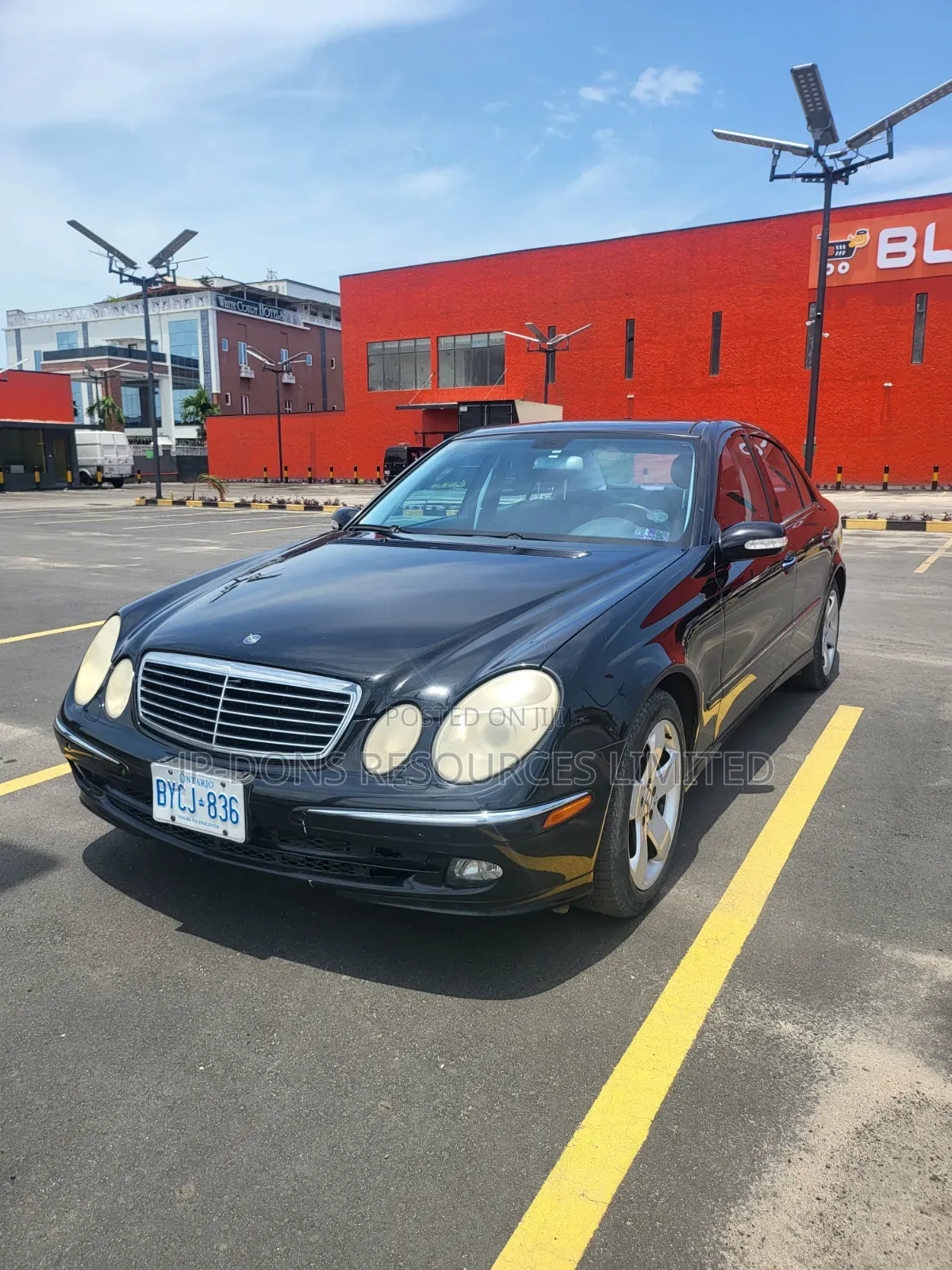Mercedes-Benz E500 500 Sedan 2005 Black
