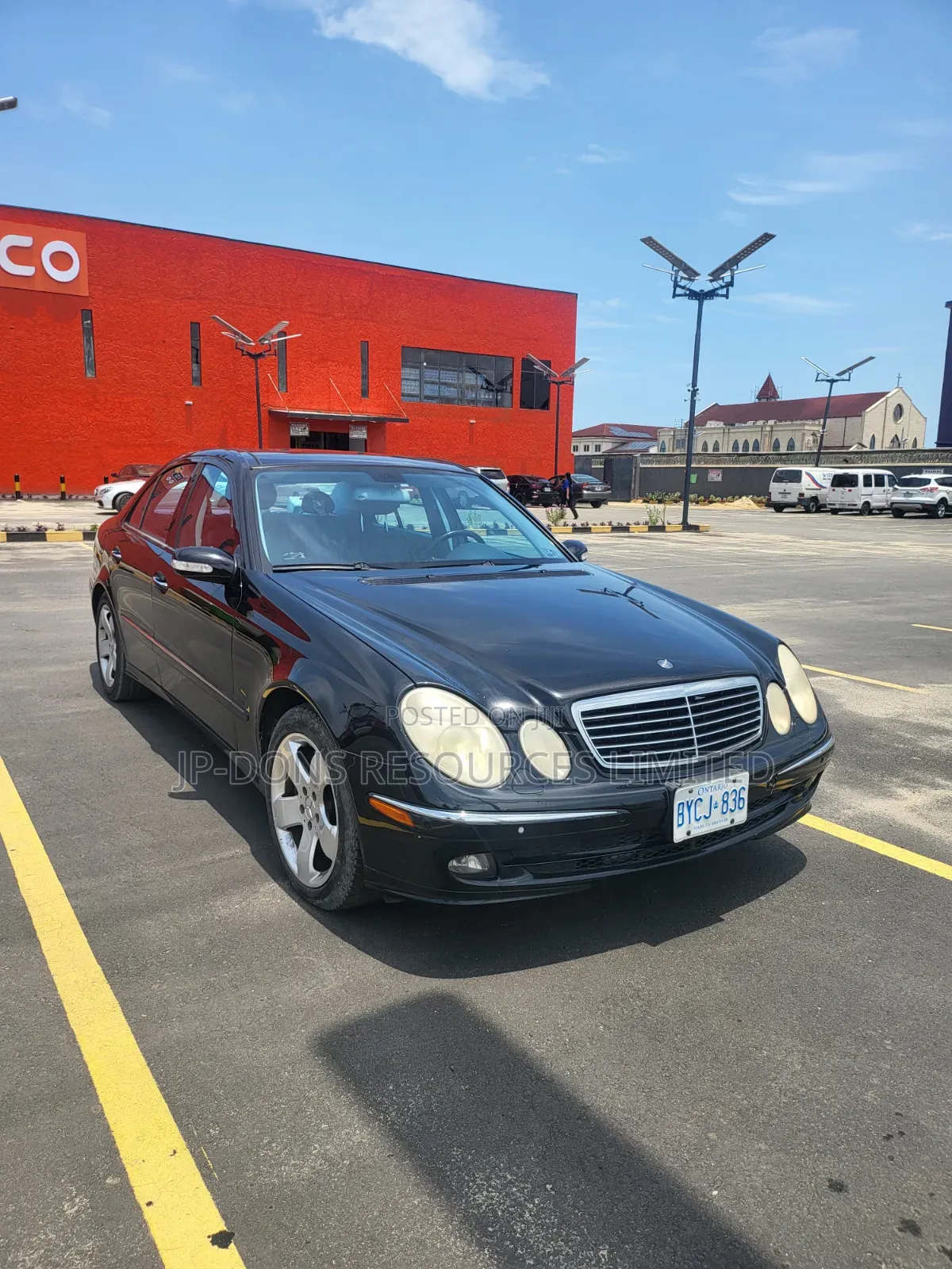 Mercedes-Benz E500 500 Sedan 2005 Black