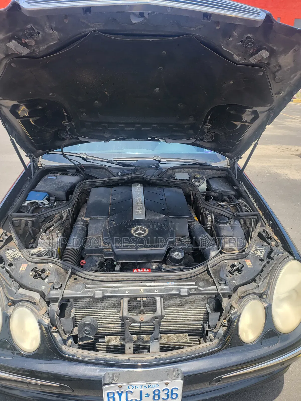 Mercedes-Benz E500 500 Sedan 2005 Black