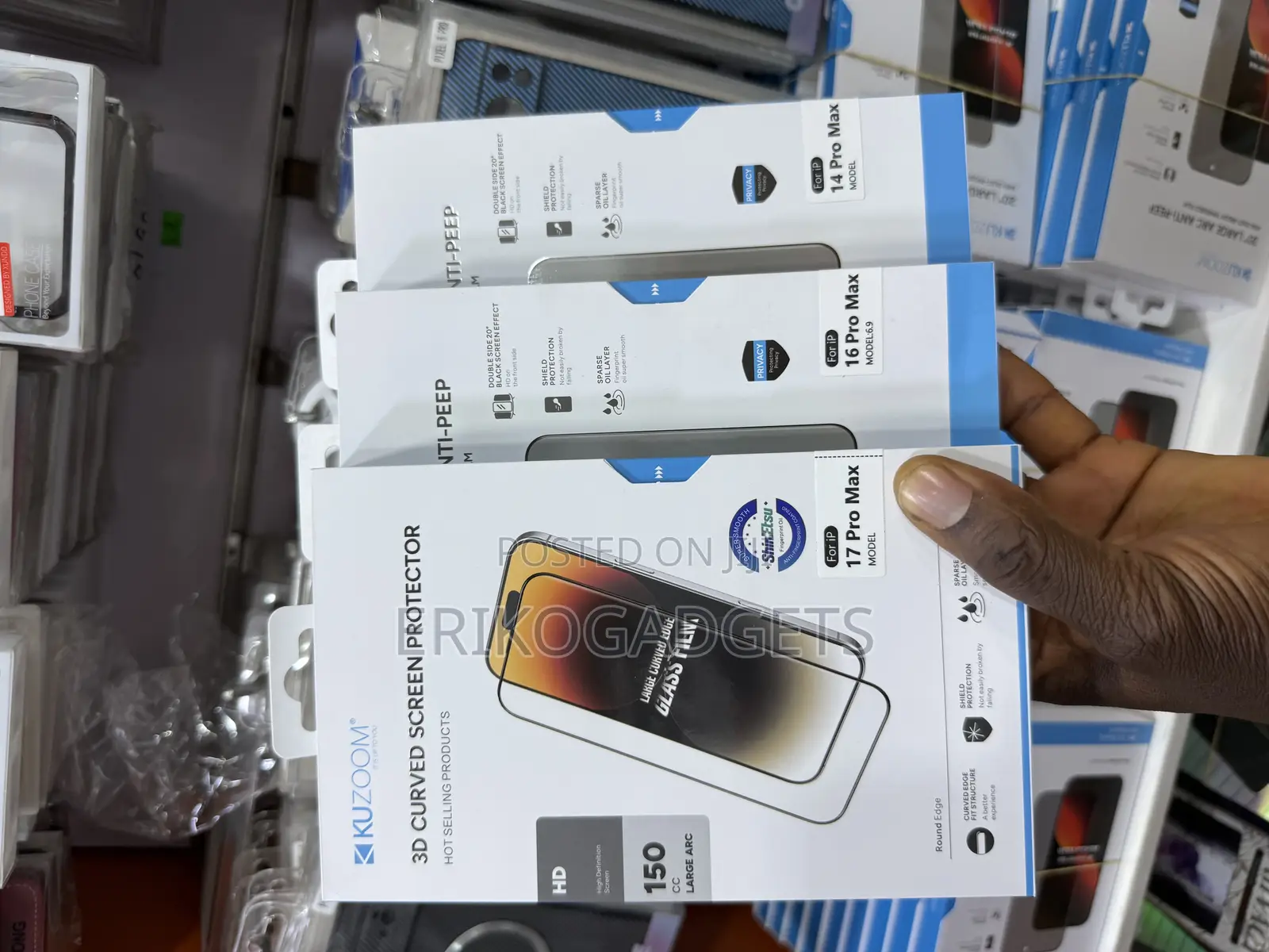 iPhone 17promax,16promax,15promax Privacy Protector