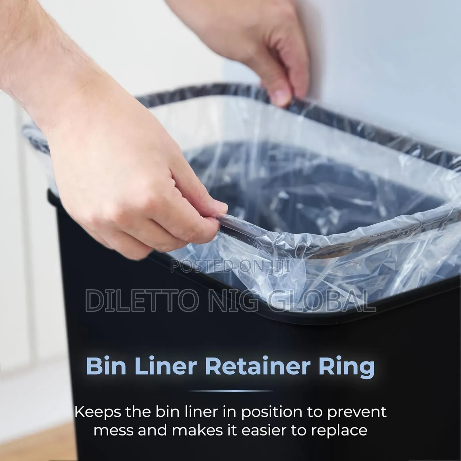 Tower 50l Sensor Bin With Bin Liner Retainer Ring, 50l