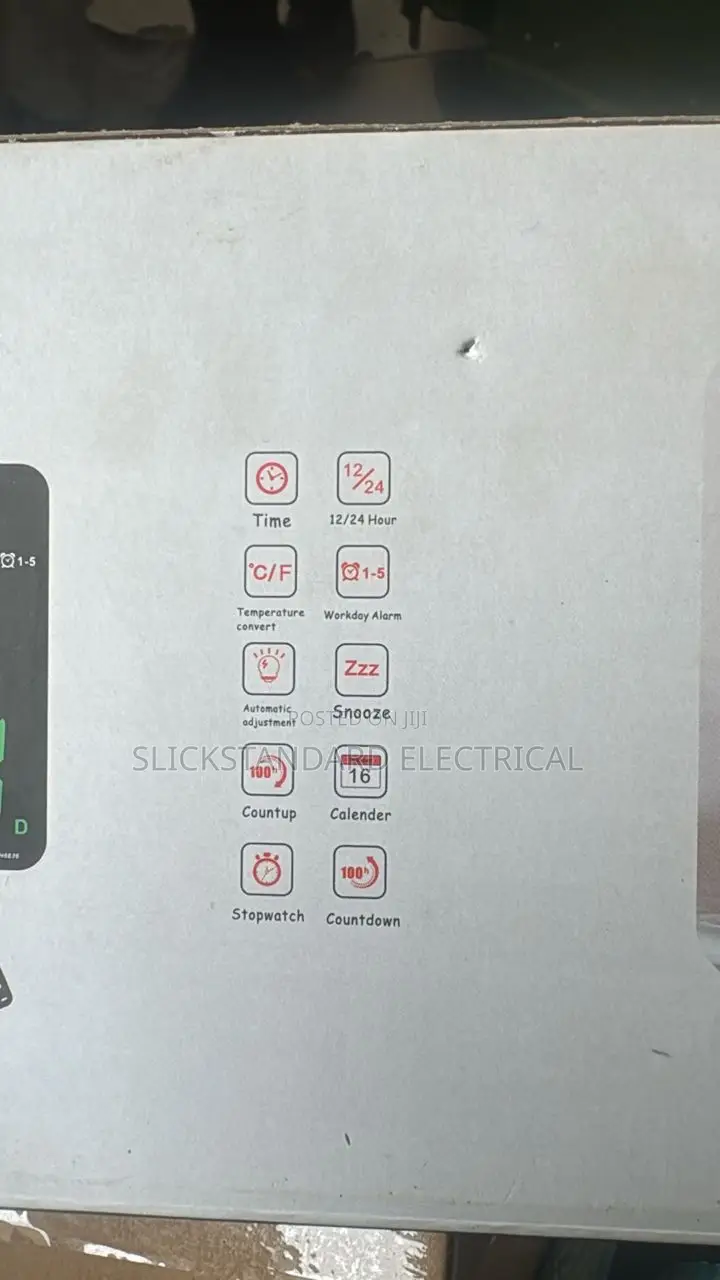 Led Digital Clock and Calendar