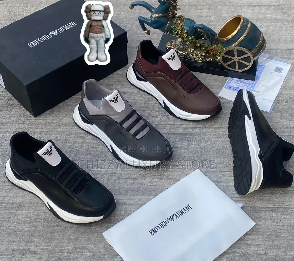 Emporio Armani Quality Luxury Men Sneakers