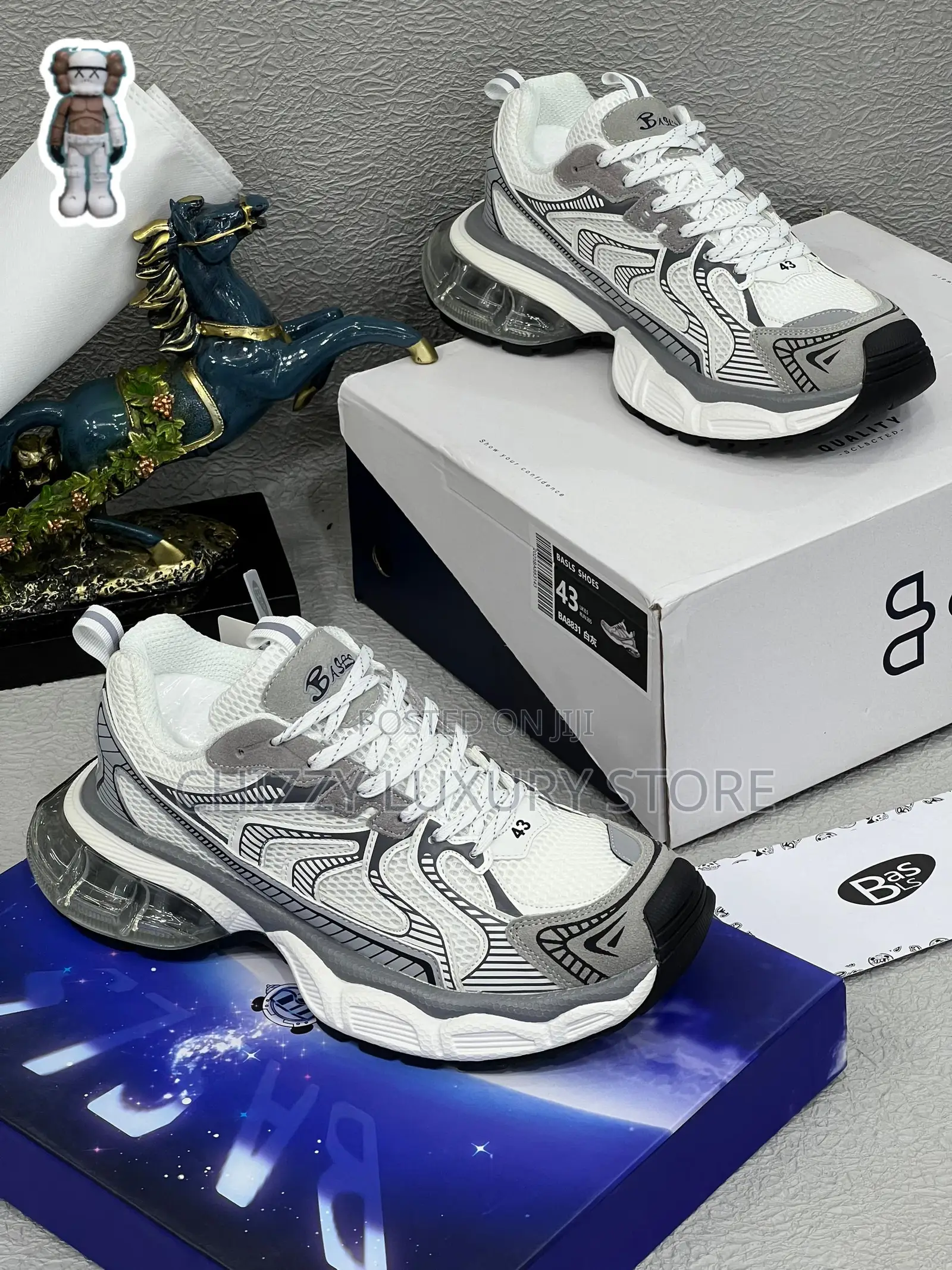 New Basses Quality Luxury Men Sneakers