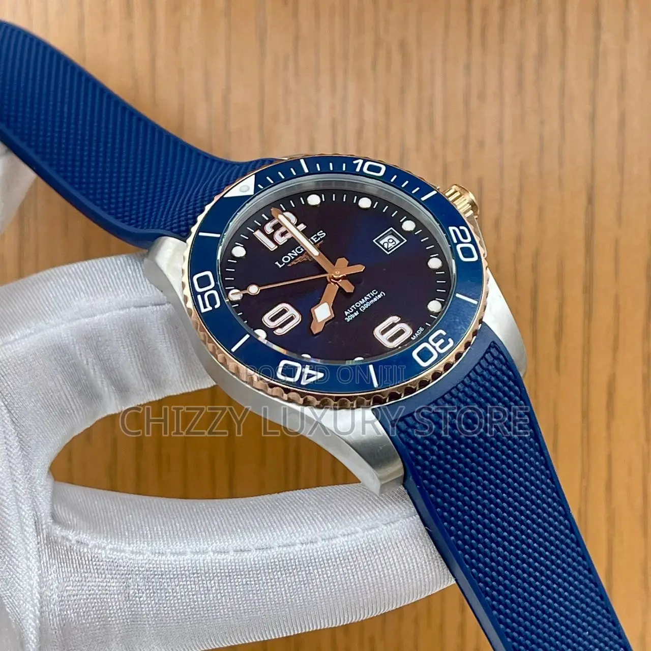 Longines Quality Luxury Men Automatic Engine Wristwatch