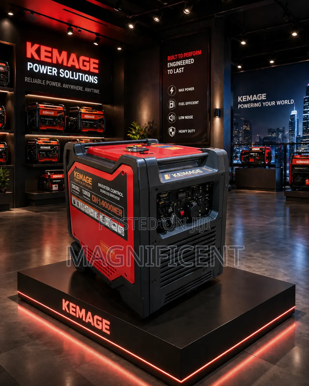 10kva Kemage Inverter Remote Control Soundproof G Super Silent Heavy D