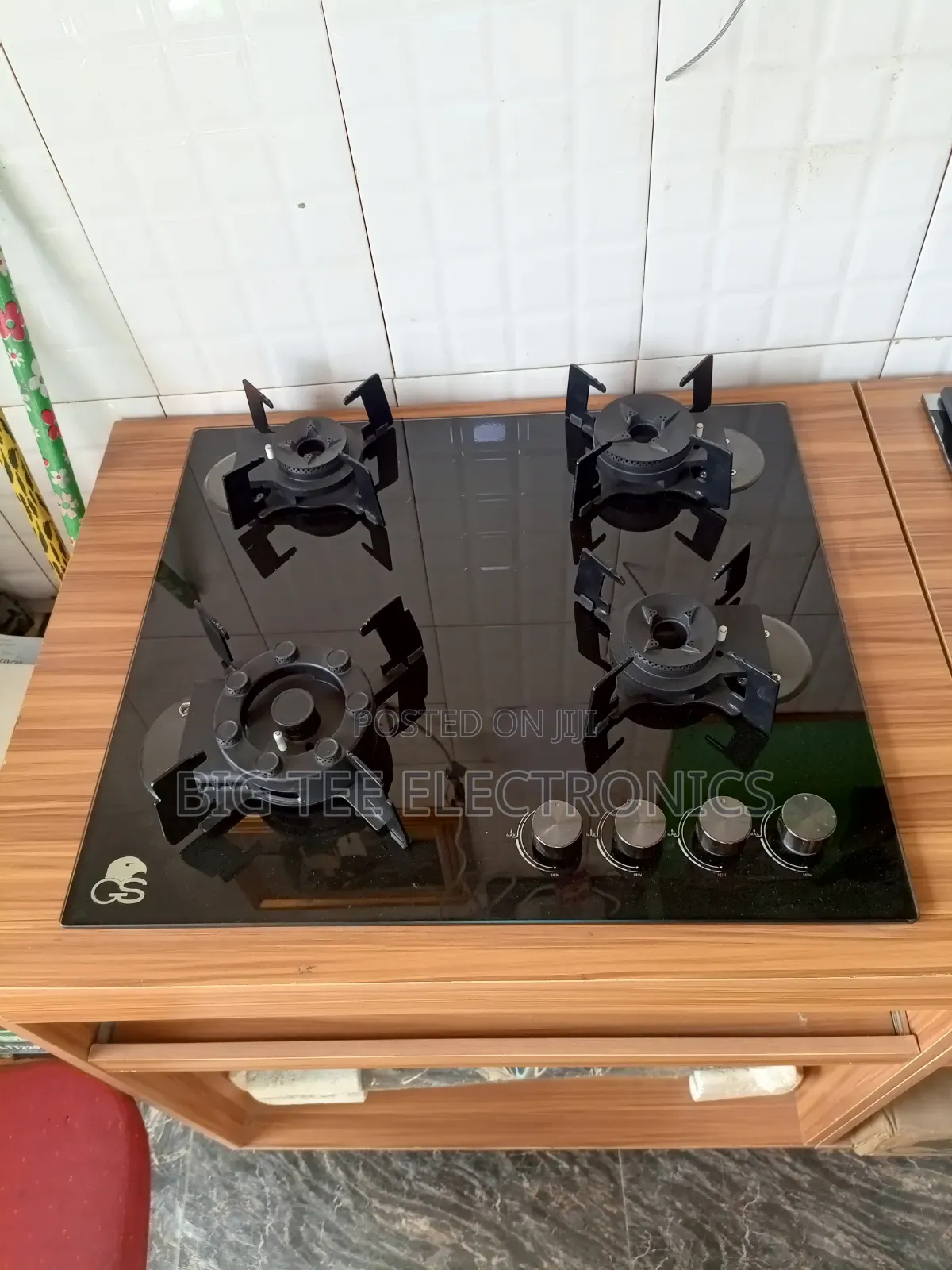Gs Inbuilt Flip Up 4burners Gas Cooker