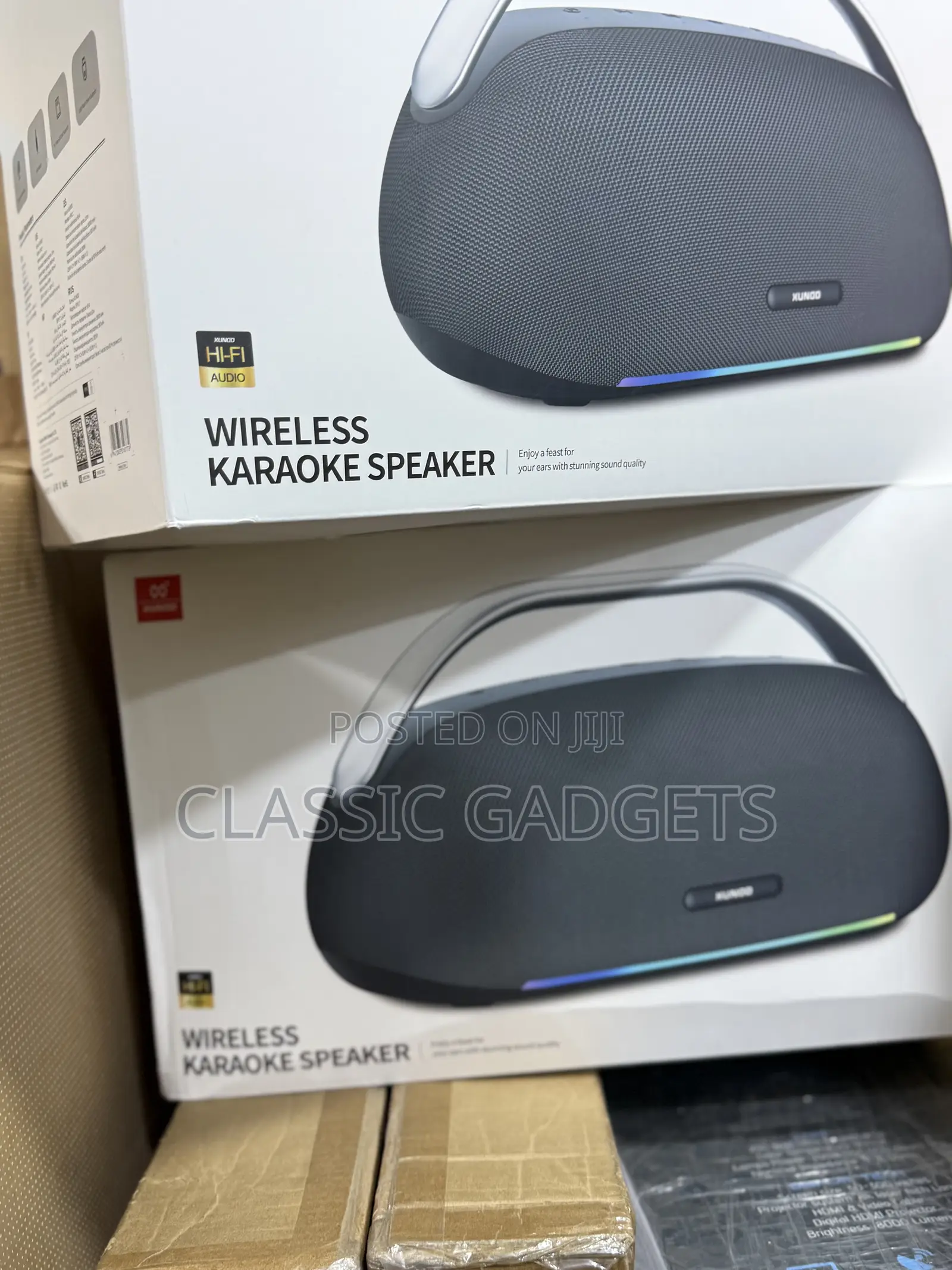 Xundd Sp017 300w Wireless Karaoke Speaker With Dual Microphone