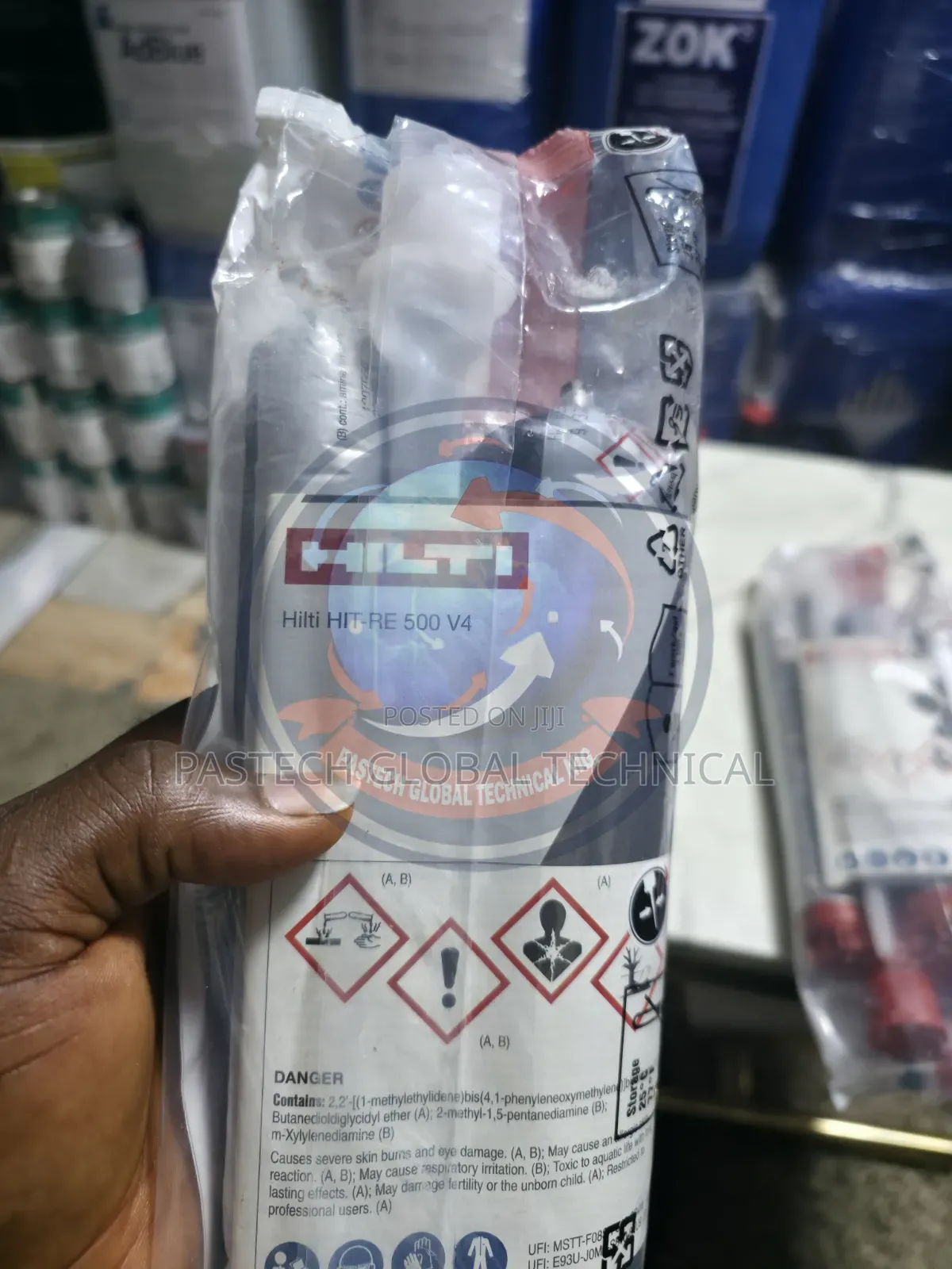 Hilti Hit-re 500 V4 Injectable Epoxy Mortar