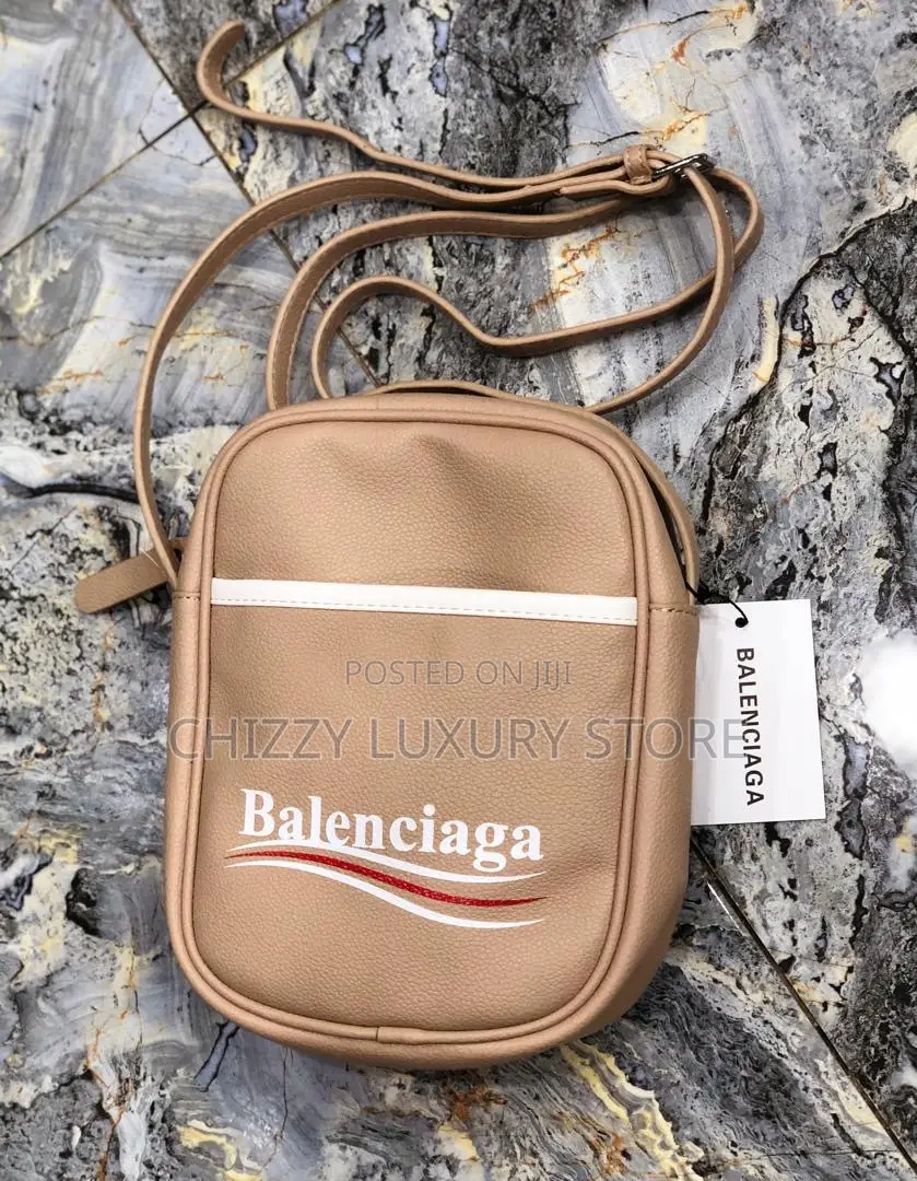 Balenciaga Quality Luxury Men Genuine Cross Bag