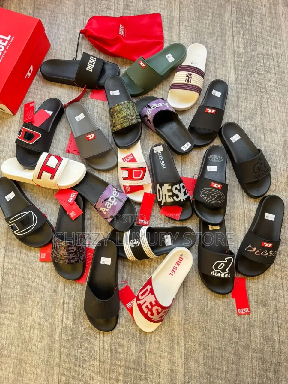 Diesel Quality Luxury Men Slippers