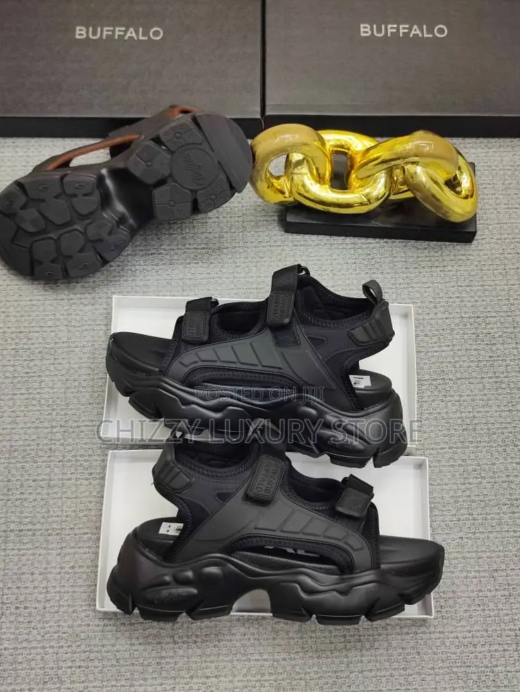 Buffalo Quality Luxury Men Genuine Sandals