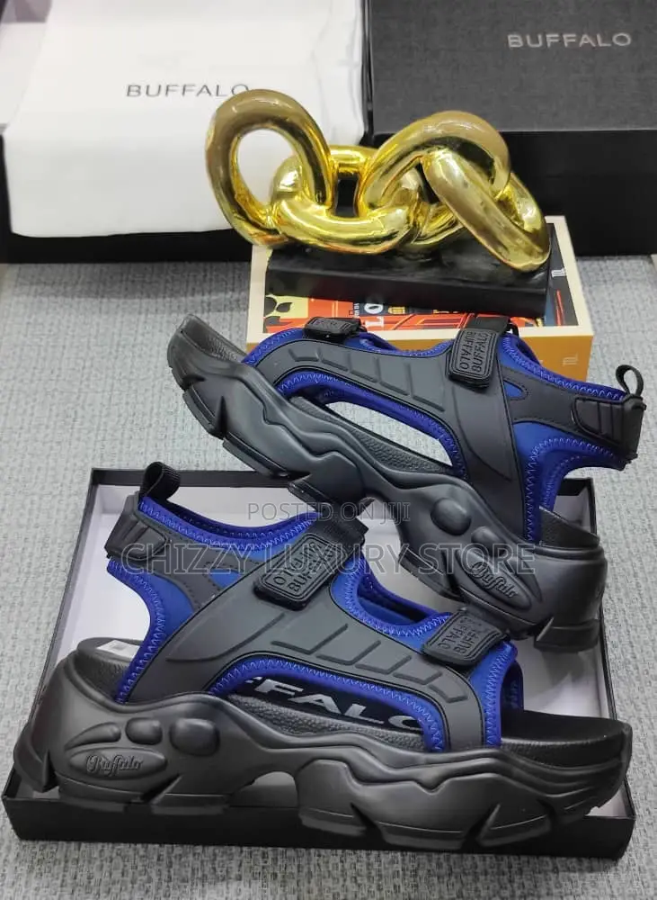 Buffalo Quality Luxury Men Genuine Sandals