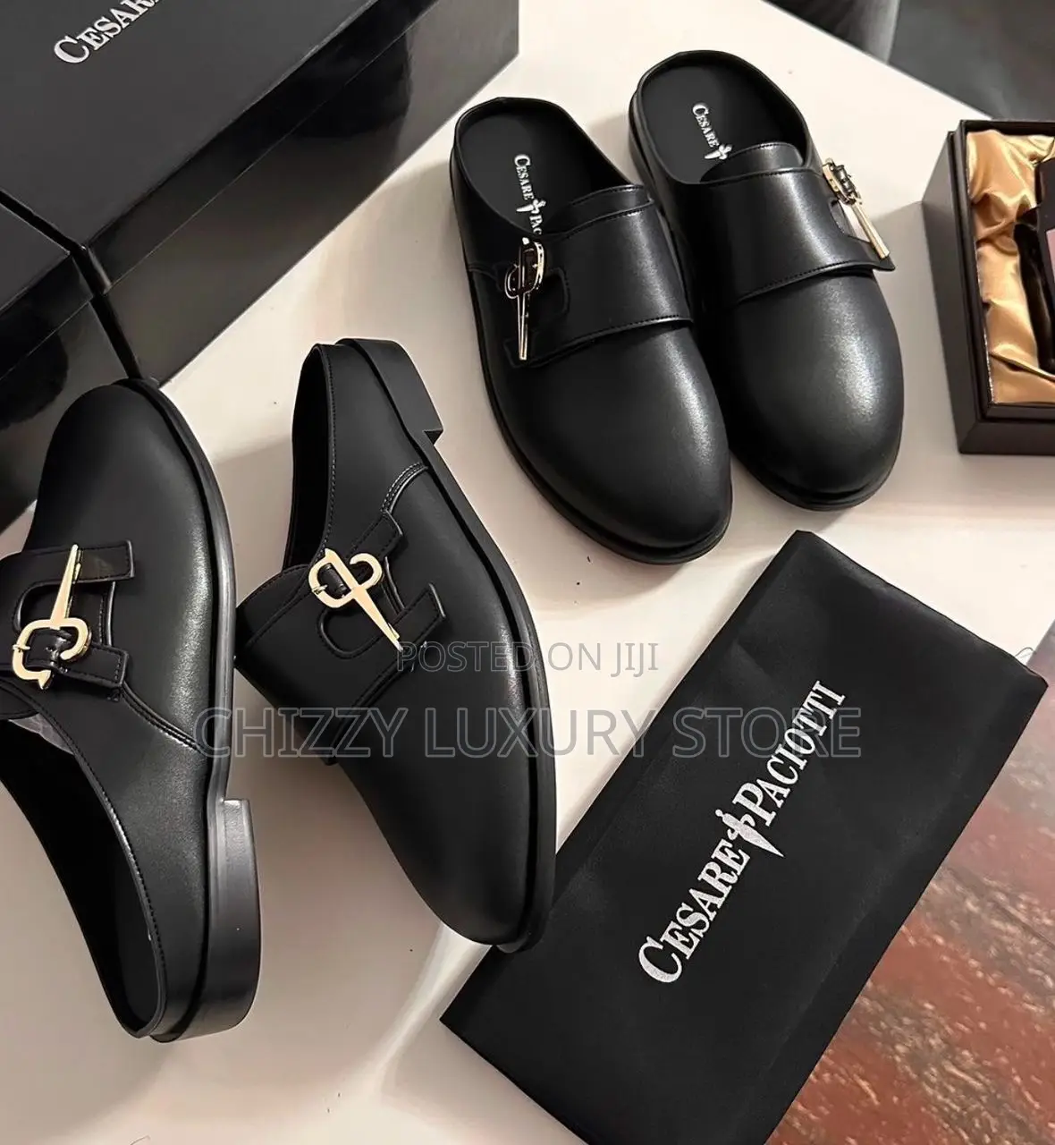 Cesare Paciotti Quality Luxury Men Genuine Leather Shoe