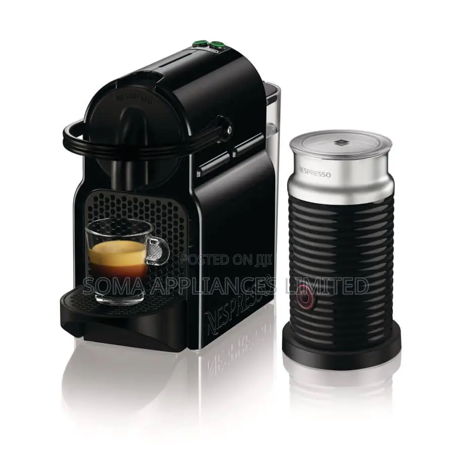 Nespresso Inissia With Aeroccino 3 Espresso Coffee Machine