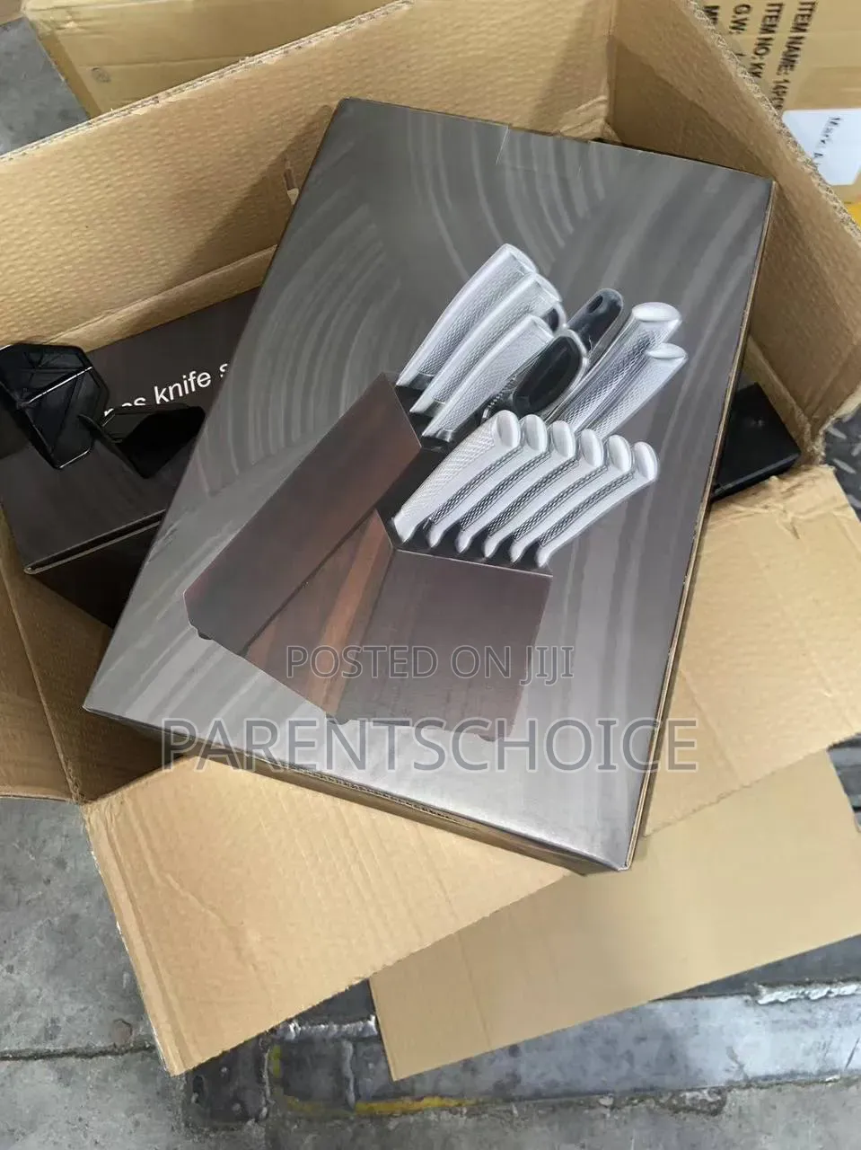 14-Piece 3cr13 Stainless Steel Knife Set