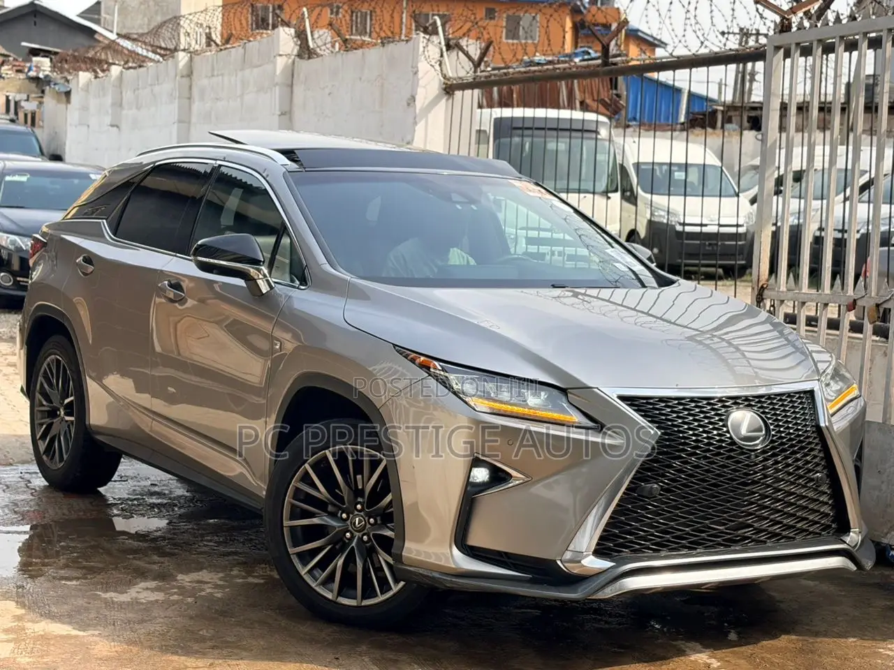 Lexus RX 350 F Sport AWD 2017 Gray