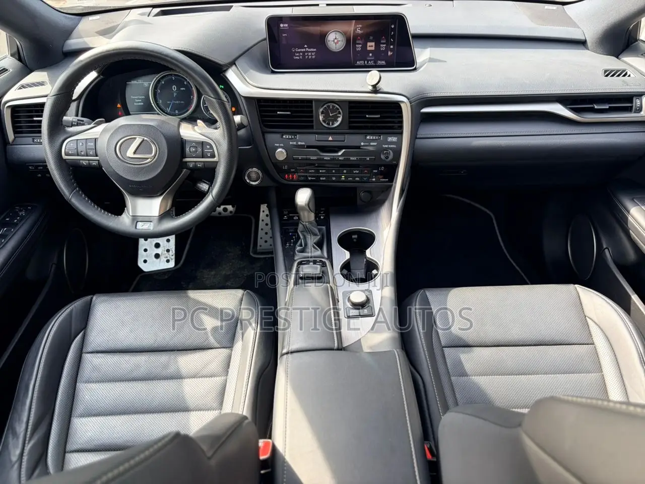 Lexus RX 350 F Sport AWD 2017 Gray
