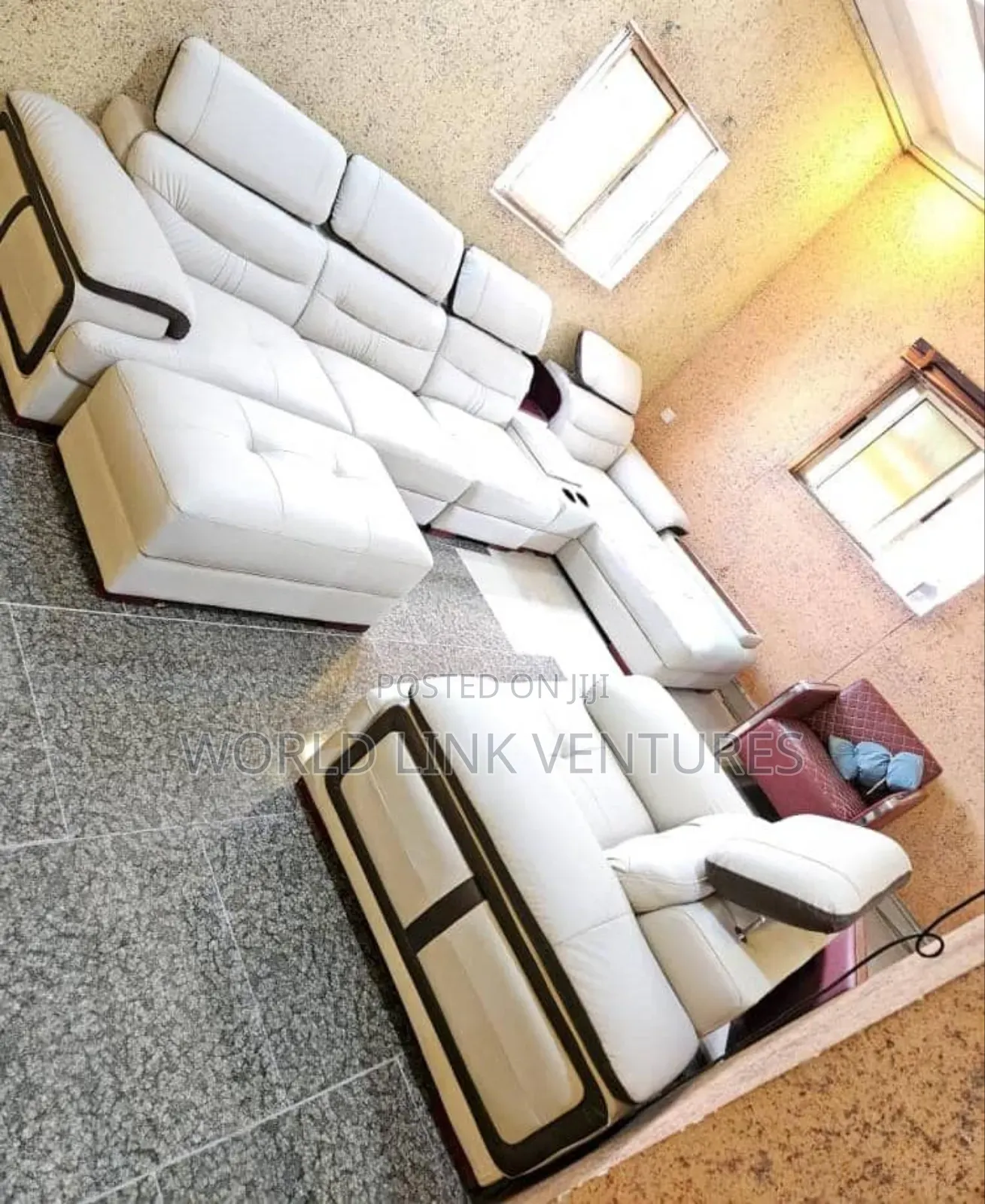 In Imported Quality L Shape Chair