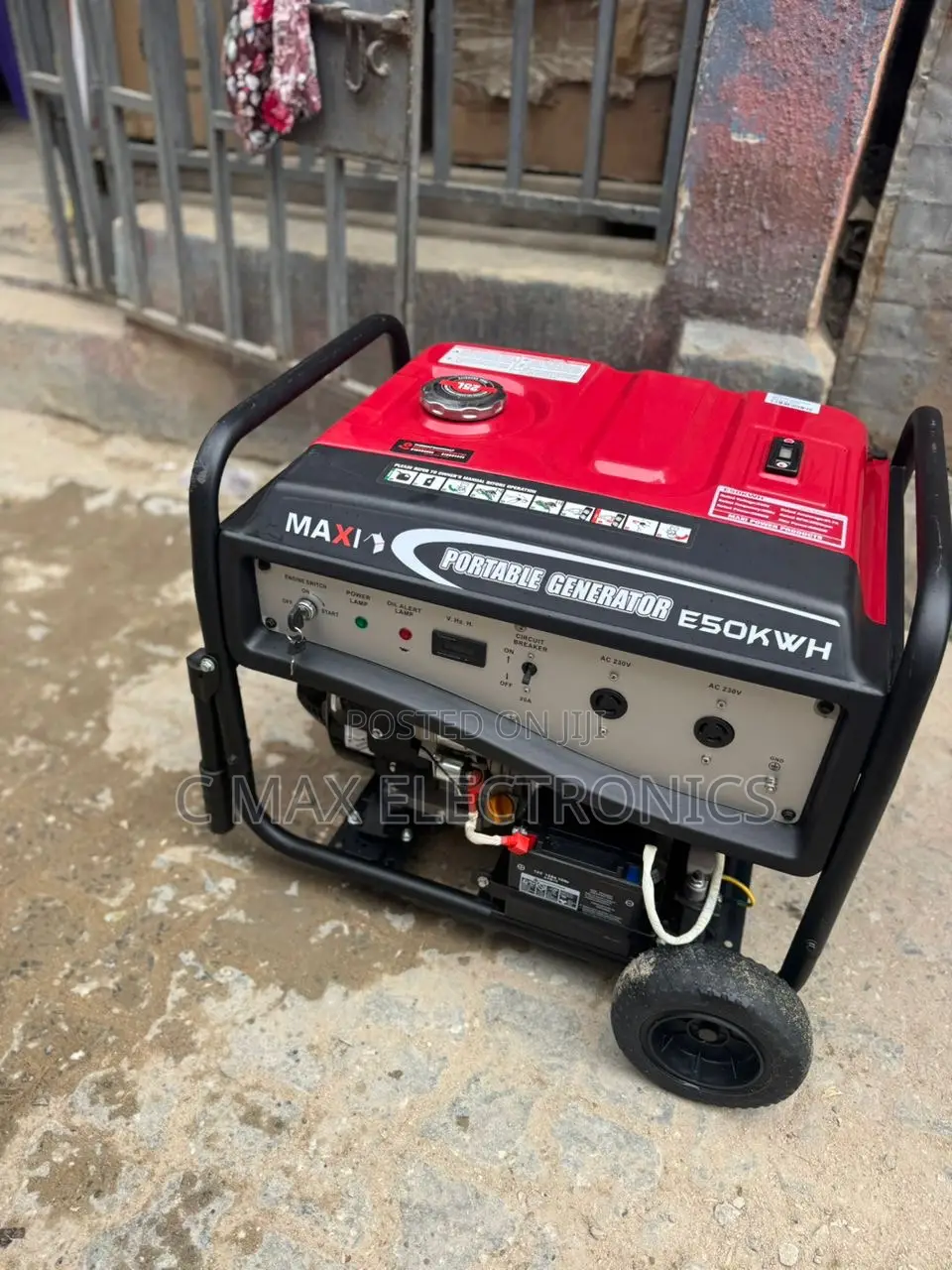 High Power Maxi 10kva Petrol Generator 100% Copper Coil