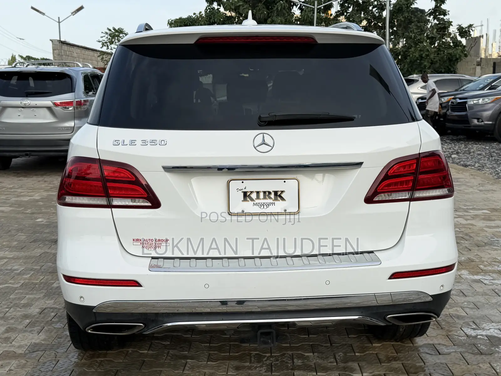 Mercedes-Benz GLE-Class GLE 350d 4MATIC 2016 White