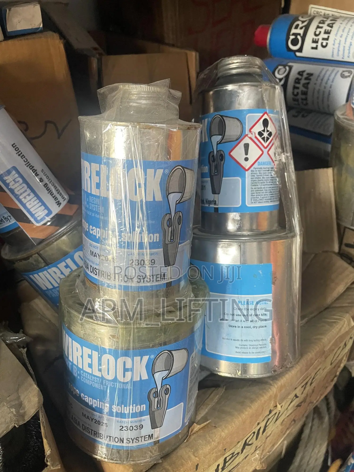500cc Wirelock Rope Capping Kit