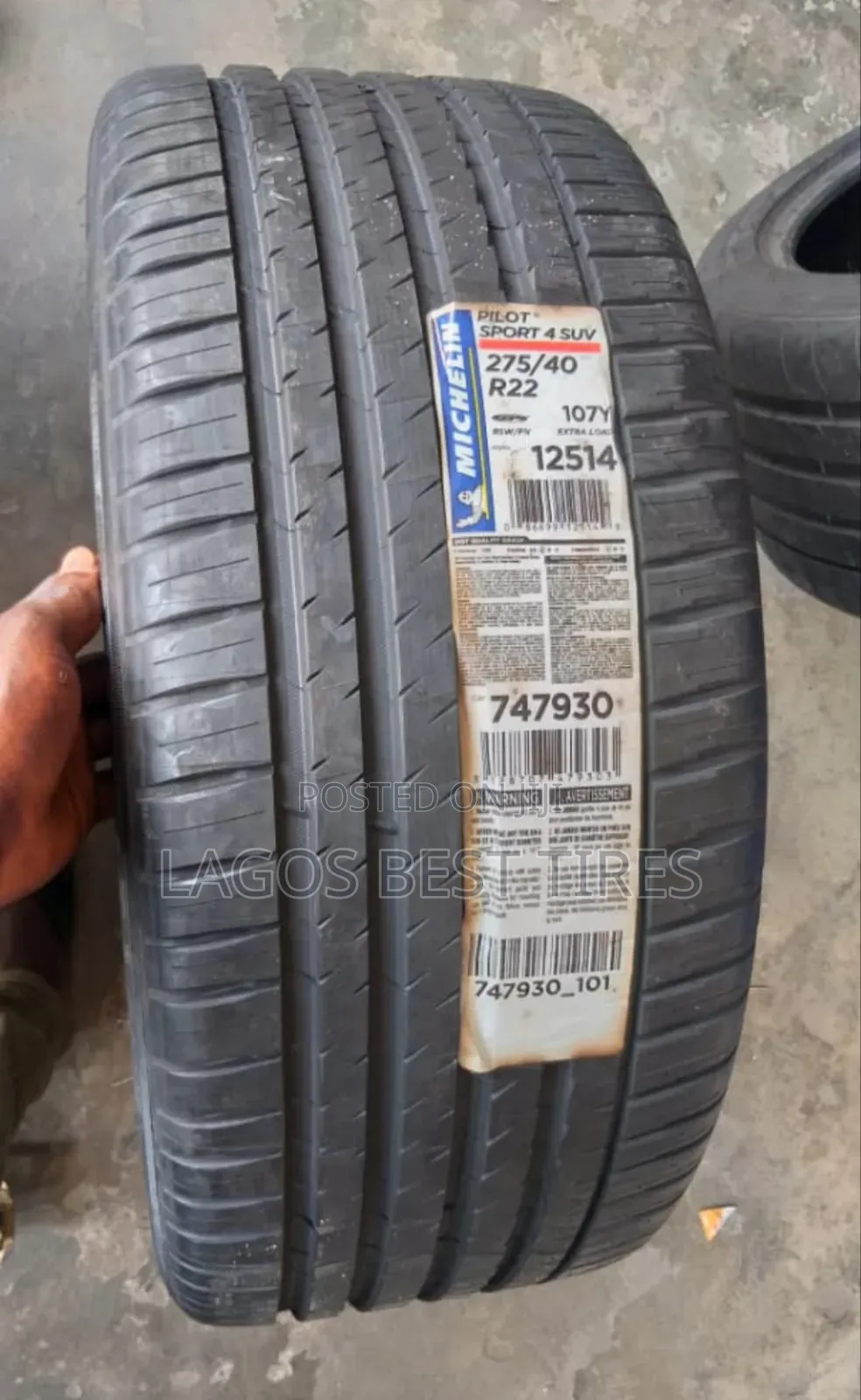 Michelin Pilot Sport 4 Suv (275/40 R22) – Brand New