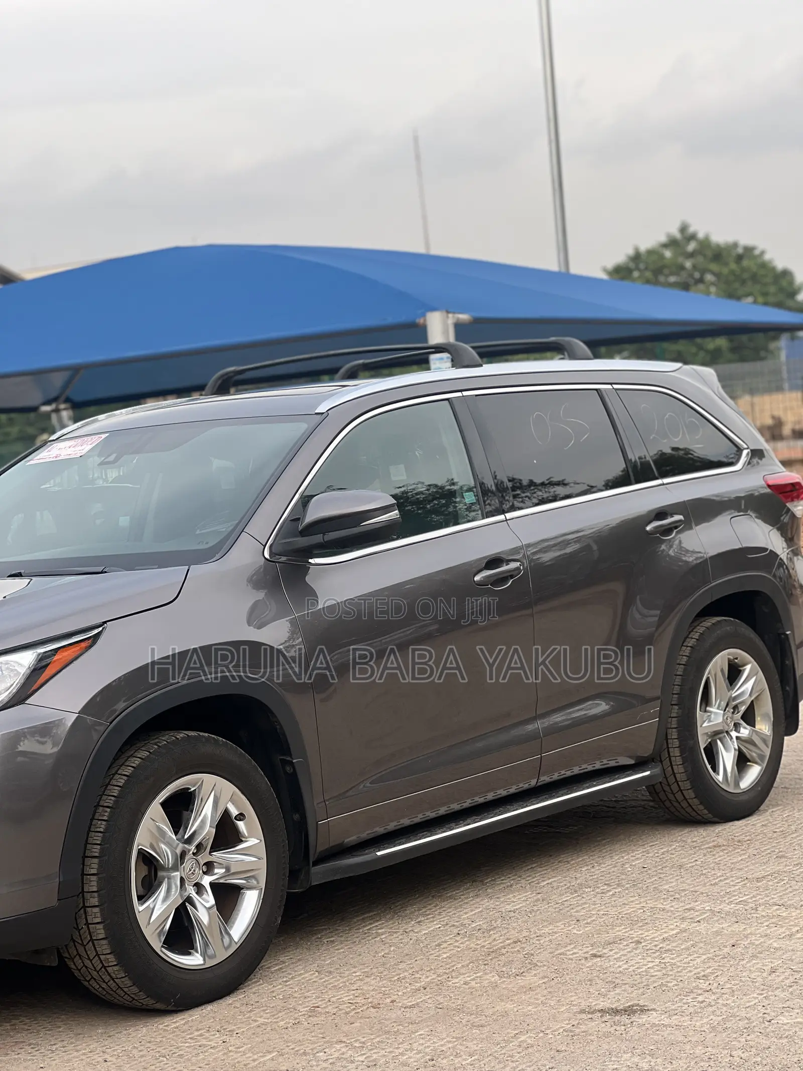 Toyota Highlander Limited 4x4 V6 (3.5L 6cyl 8A) 2018 Gray