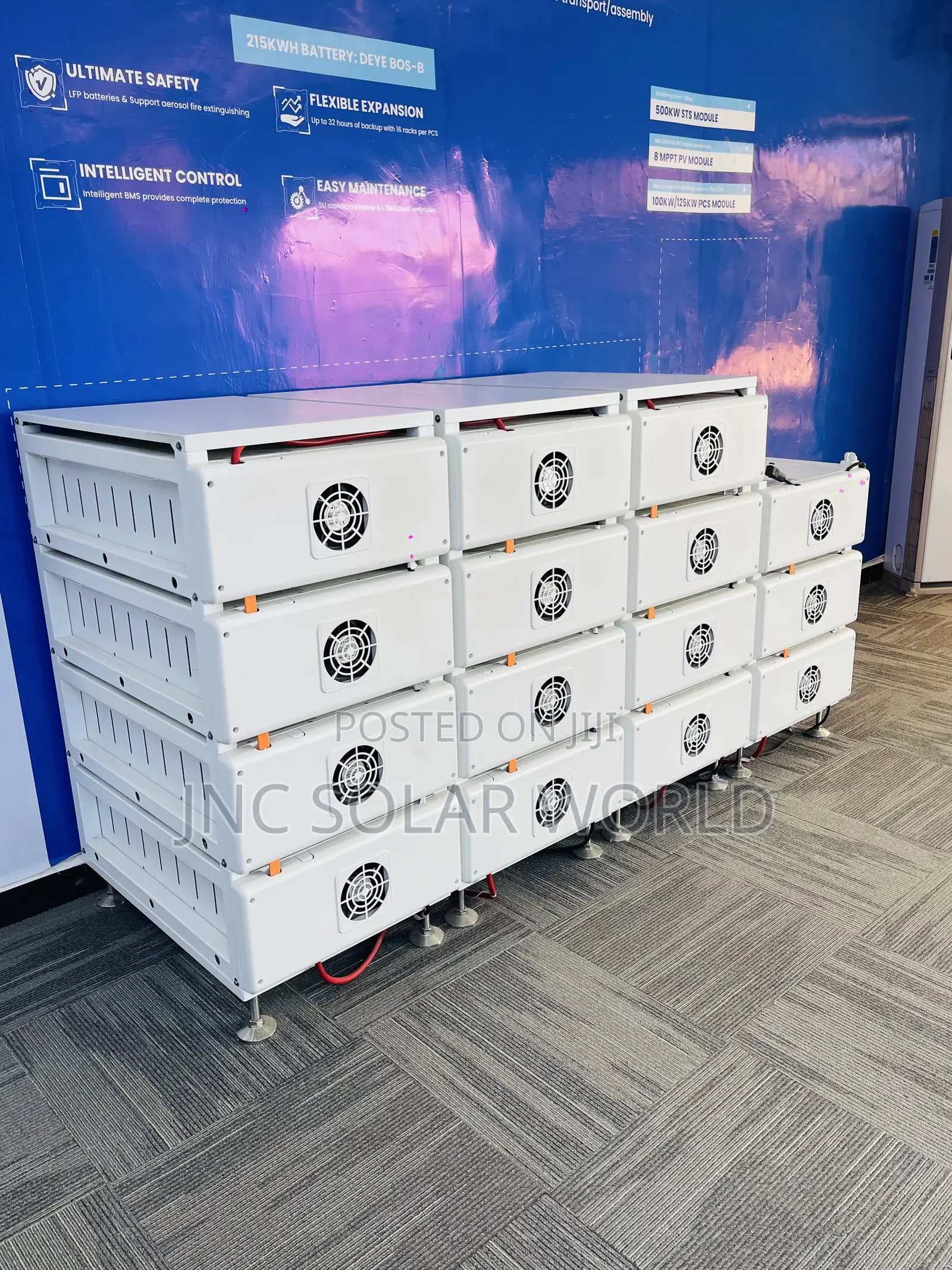 215kwh 700v Lithium Battery Cluster for Solar System (Industrial Use)