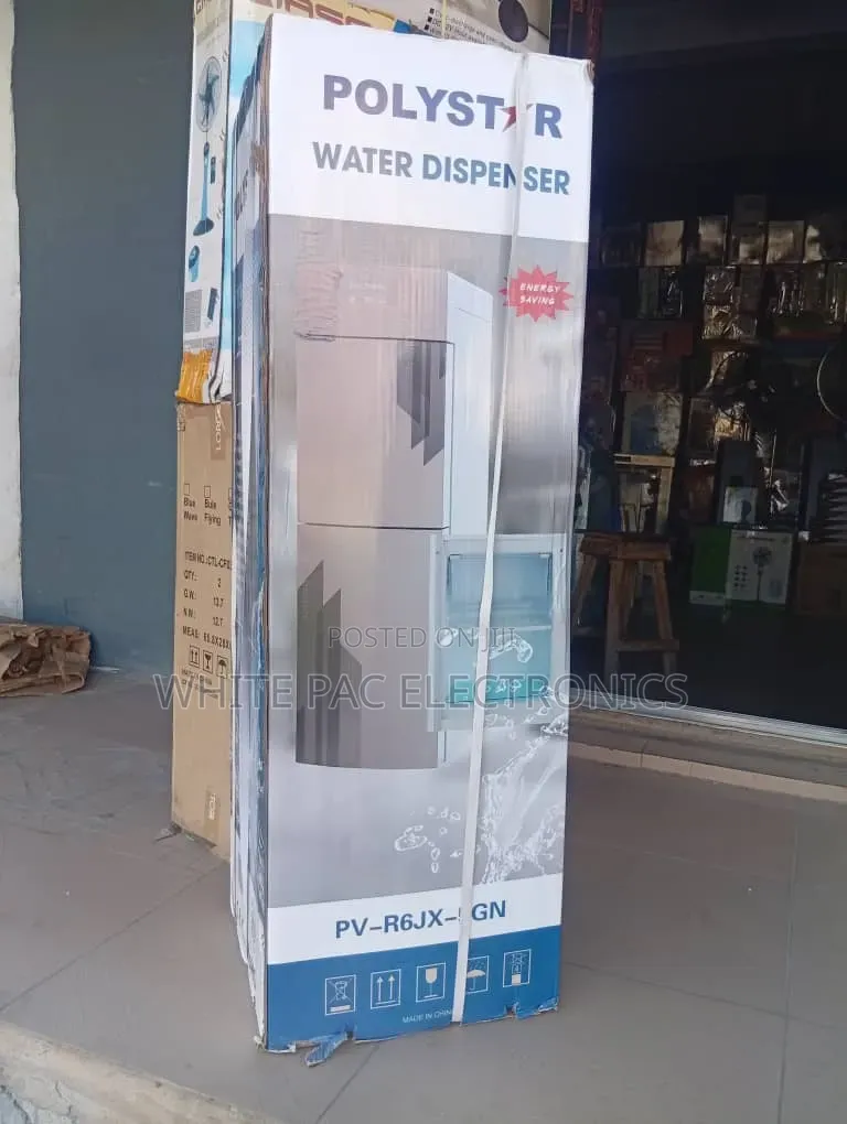 Polystar Water Dispenser ( Hot Cold ) With in-Built > Freezer >2 Yrs