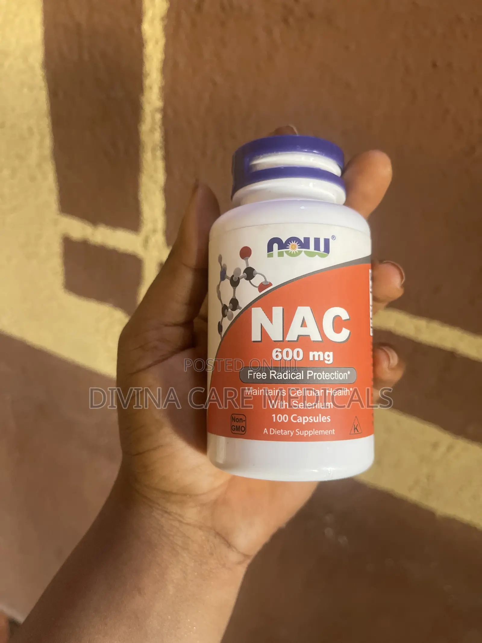 Nac Supplement 600mg –Detox, Pcos Support Antioxidant for TTC Women