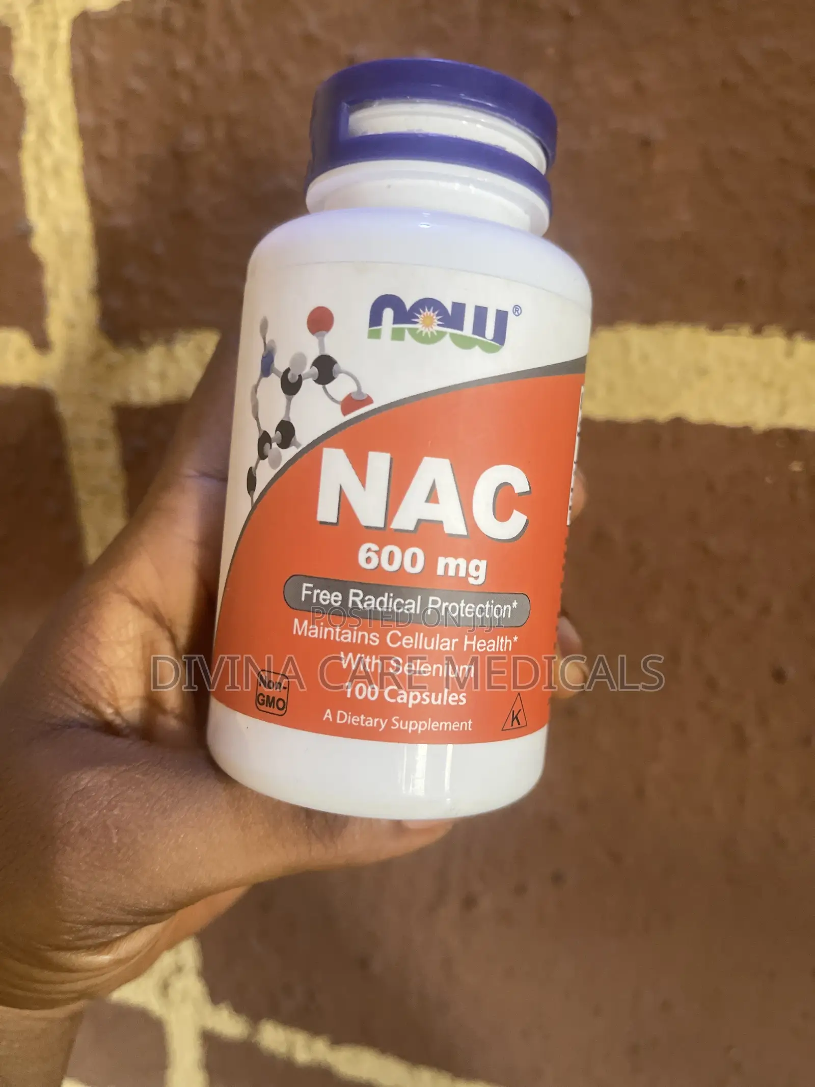 Nac Supplement 600mg –Detox, Pcos Support Antioxidant for TTC Women